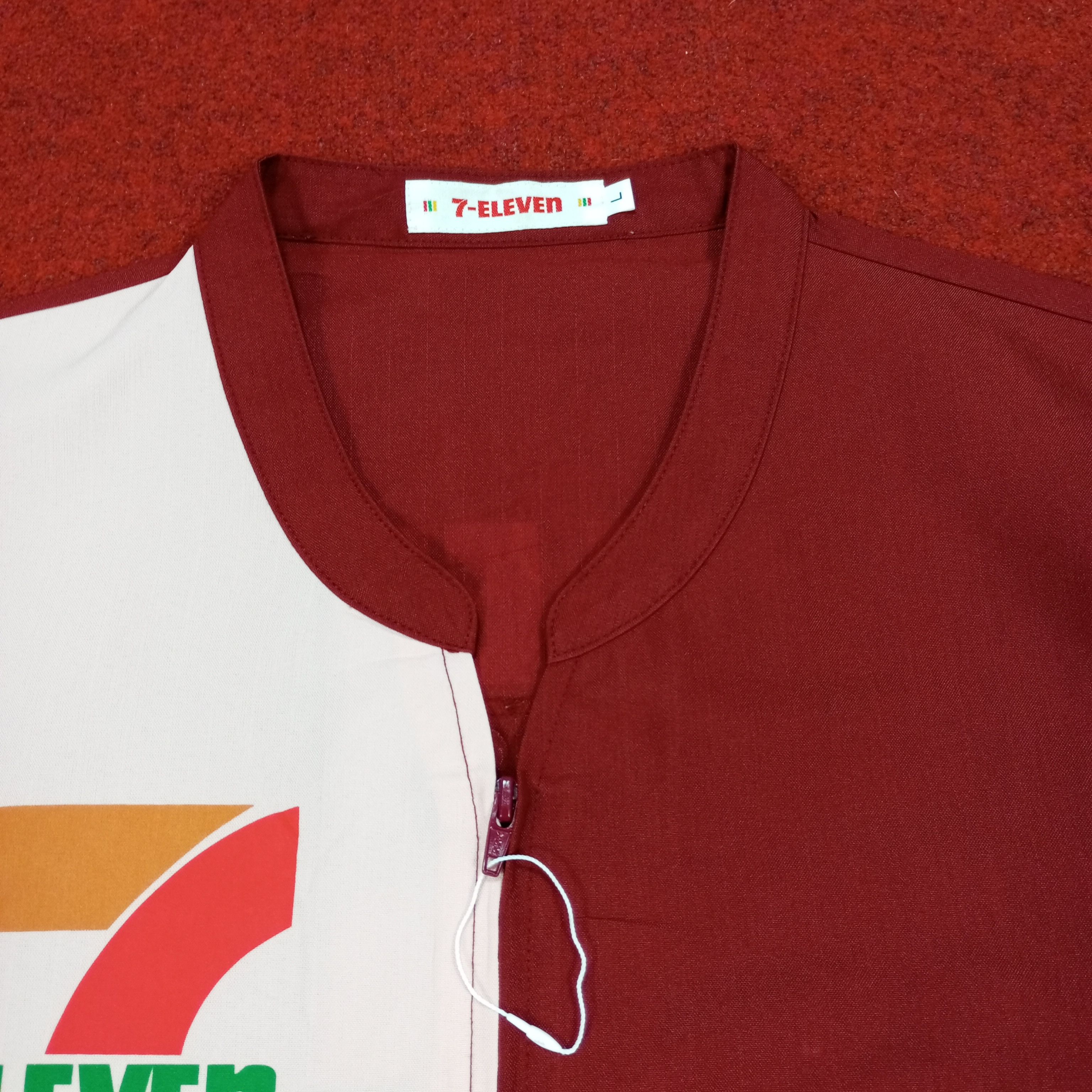 Japanese Brand × Vintage 7 Eleven Japanese Workers Uniform Jacket Size US L / EU 52-54 / 3 - 7 Thumbnail