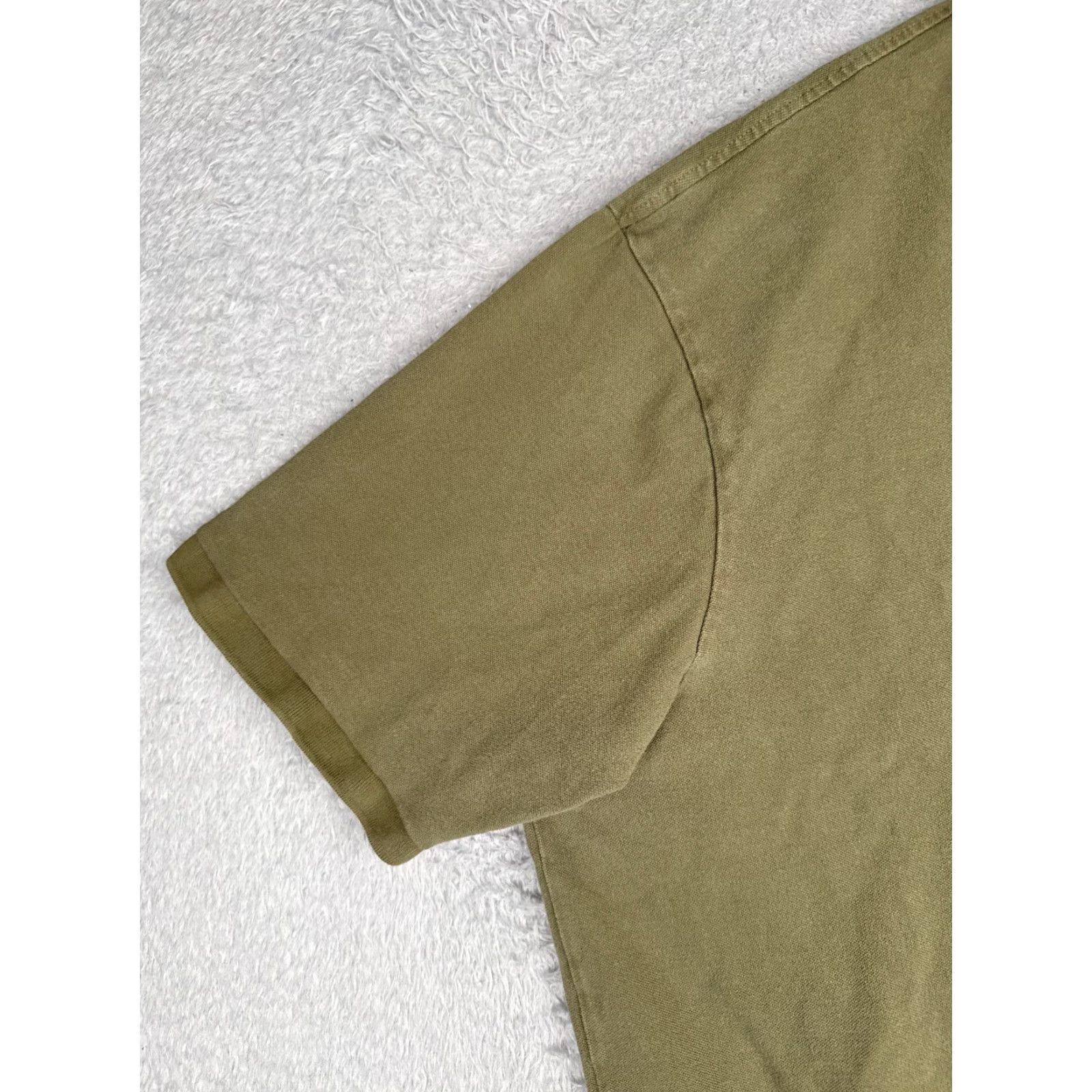 Ralph Lauren Nike Polo Ralph Lauren Polo Shirt Men 4XL Tall Green Cotton Short Sleeve Polo Shirt Mens Green 4XLT Big & Tall Golf Classic Vintage: No Size US XXL / EU 58 / 5 - 3 Thumbnail