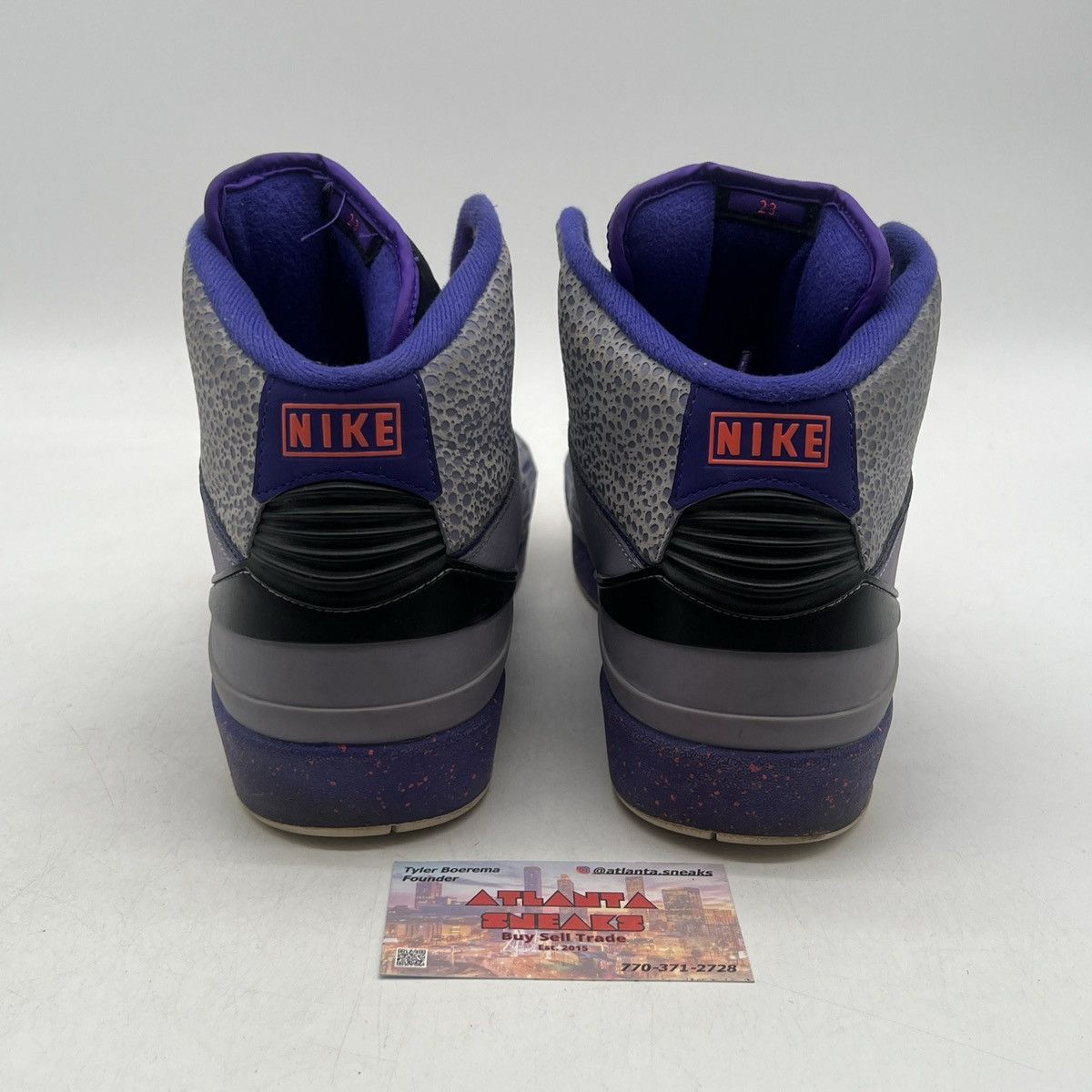 Jordan Brand Air Jordan 2 iron purple Size US 11 / EU 44 - 3 Thumbnail