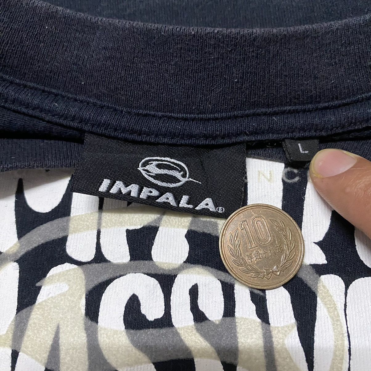 If Six Was Nine × Seditionaries Vintage 2000s Impala Massive Evidence T Shirt Size US L / EU 52-54 / 3 - 4 Thumbnail