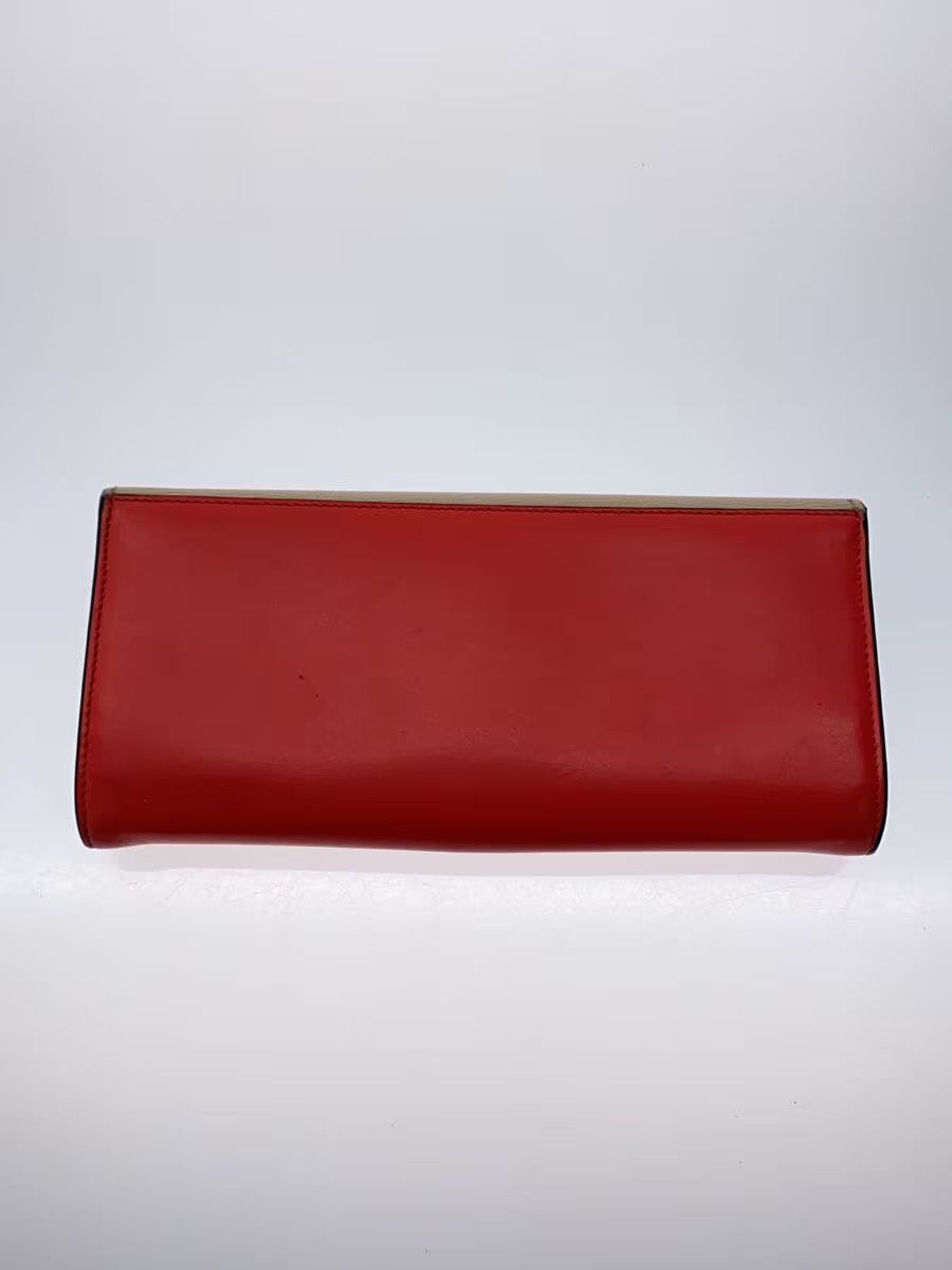 Fendi Fendi Leather Long Wallet Orange Size ONE SIZE - 2 Thumbnail