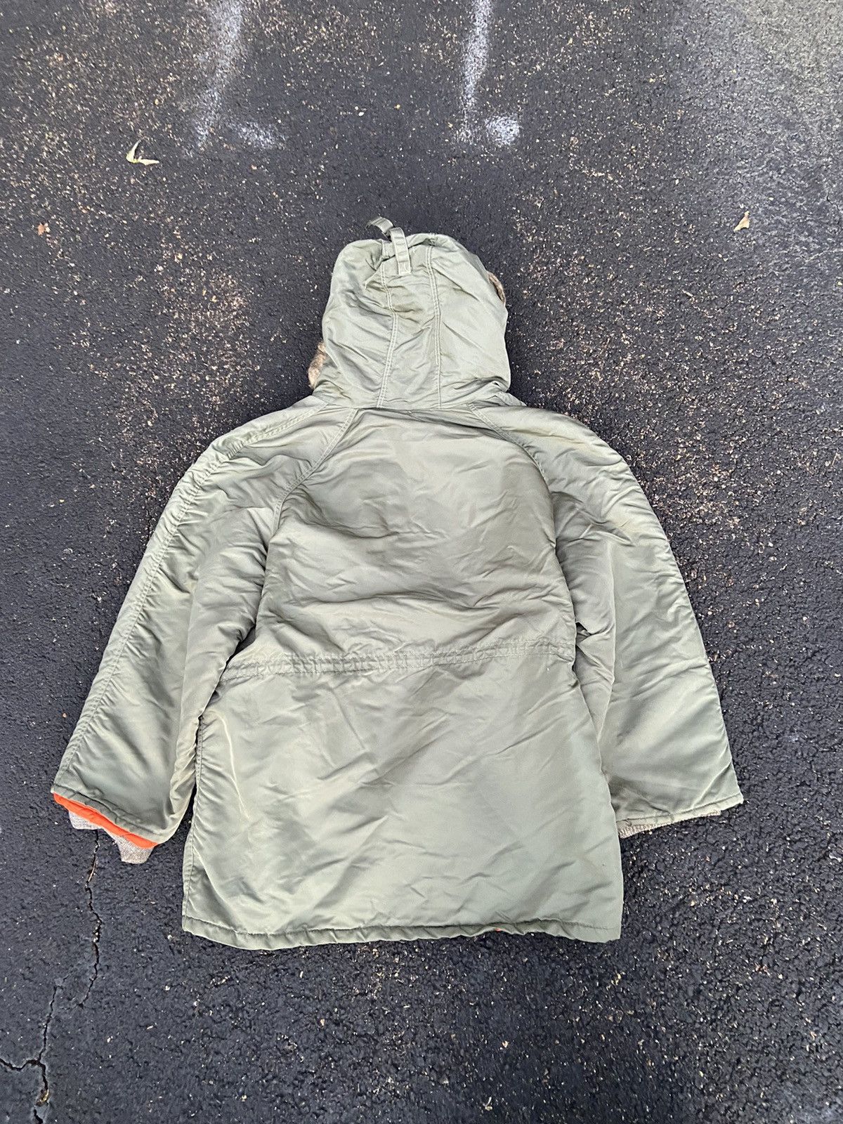 Vintage Vintage Vietnam Era Insulated Winter Fur Green Parka Jacket Size US L / EU 52-54 / 3 - 6 Thumbnail