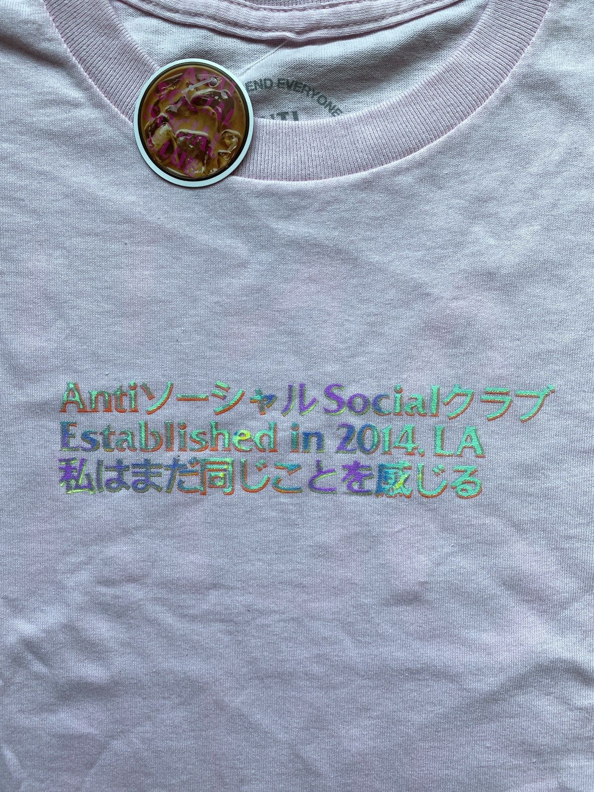 Anti Social Social Club Anti Social Social Club ASSC Logo Tee Sz S Size US S / EU 44-46 / 1 - 5 Thumbnail