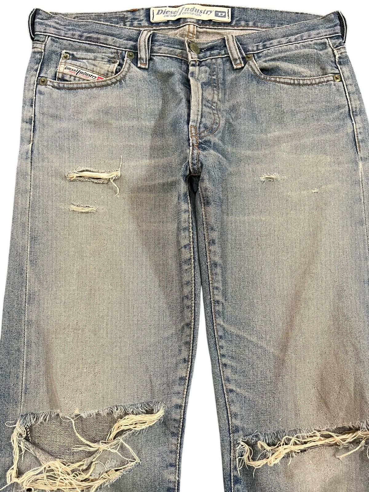 Diesel × Diesel Black Gold Vintage Diesel Mudwash Distressed Denim Size US 31 - 2 Thumbnail