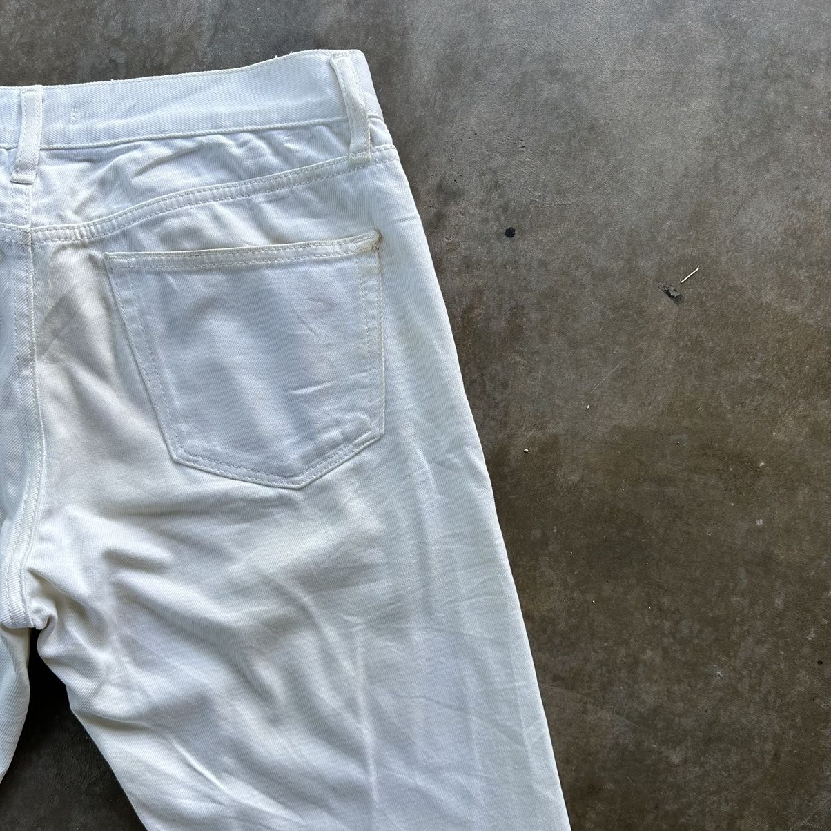 Japanese Brand × Vintage Vintage Uniqlo White Yellowish Casual Trousers Pant Size US 32 / EU 48 - 14 Thumbnail