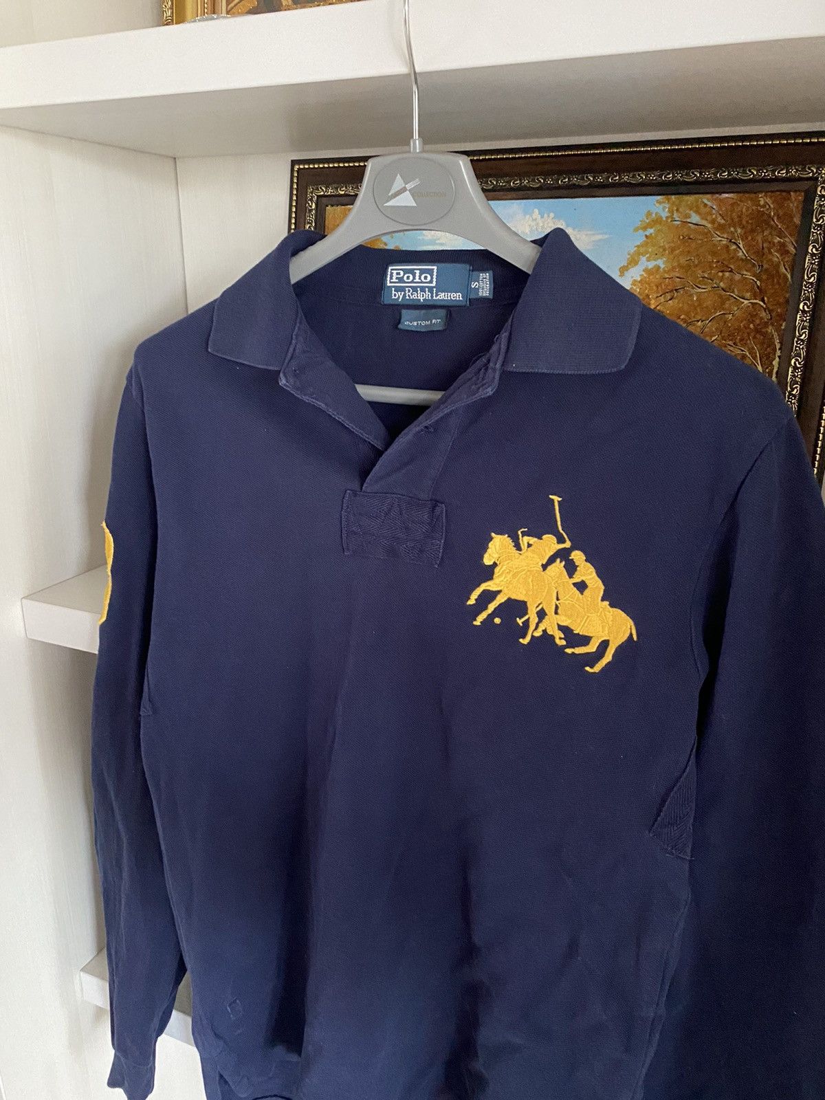 Polo Ralph Lauren Vintage Polo Ralph Lauren Rugby Big Logo #3 Y2k Rare BigPony Size US S / EU 44-46 / 1 - 3 Thumbnail