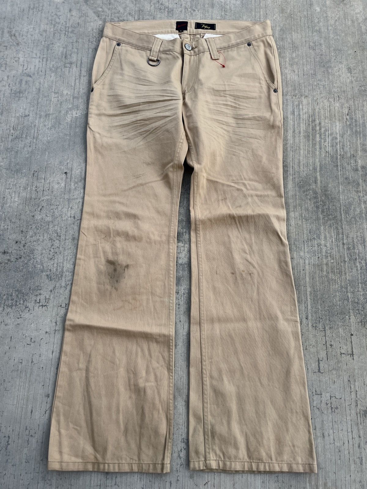JACKROSE 💥RARE💥2000s JAPANESE BRAND JACKROSE X VICE FAIRY FLARE JEANS Size US 32 / EU 48 - 1 Thumbnail