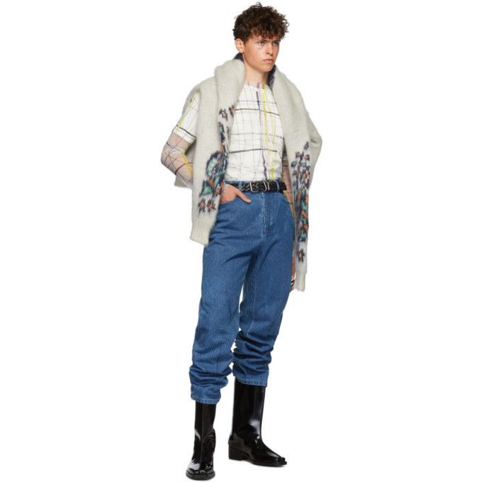 Y/Project Y/Project Blue Small Line Jeans Size US 30 / EU 46 - 1 Thumbnail