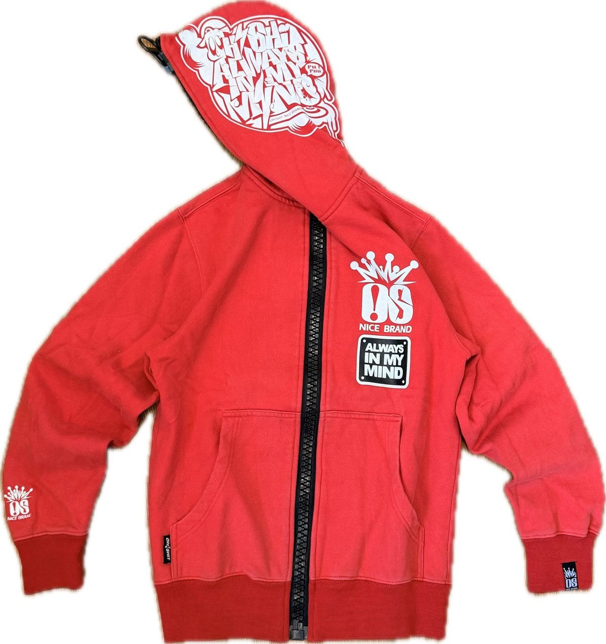 Other OH Shit Hip Hop Zip Up Hoodie Size US S / EU 44-46 / 1 - 6 Thumbnail