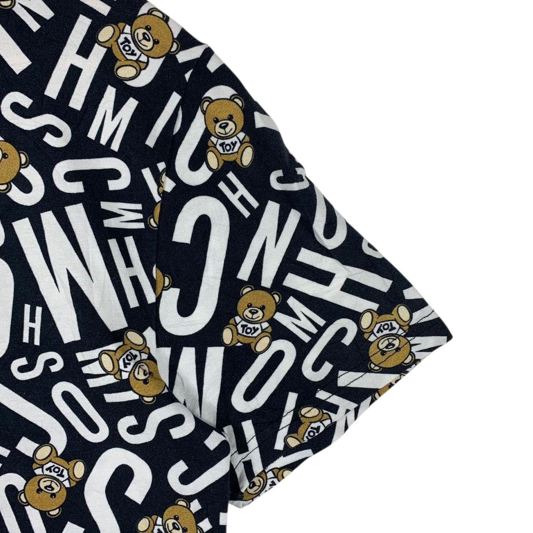 Moschino Moschino Underwear Allover Logo & Teddy Bear Print Tee Size US S / EU 44-46 / 1 - 7 Thumbnail
