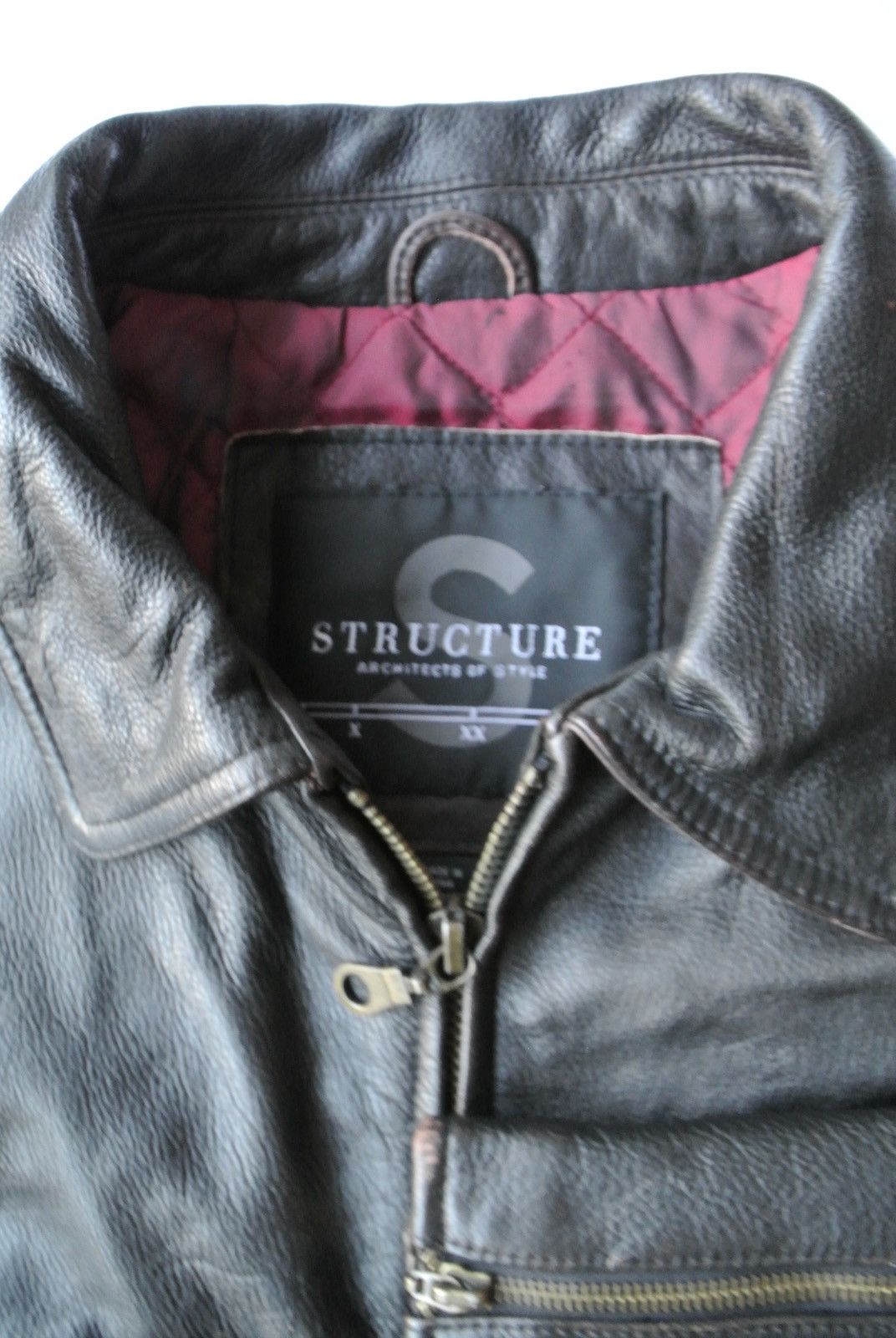 Other Vintage black leather jacket Size US XL / EU 56 / 4 - 3 Thumbnail