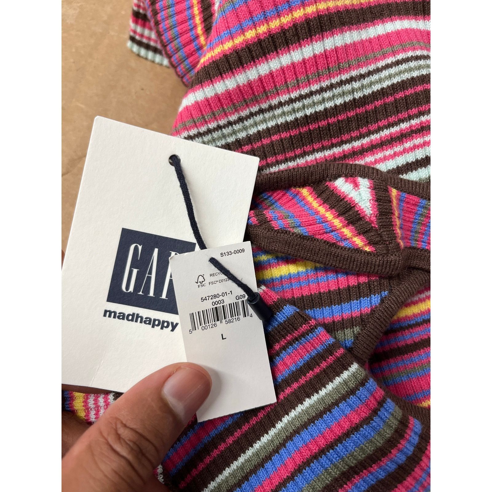 Gap Gap x Mad Happy - Sweater Tank Top/ L / multi / NWT Size L / US 10 / IT 46 - 4 Thumbnail
