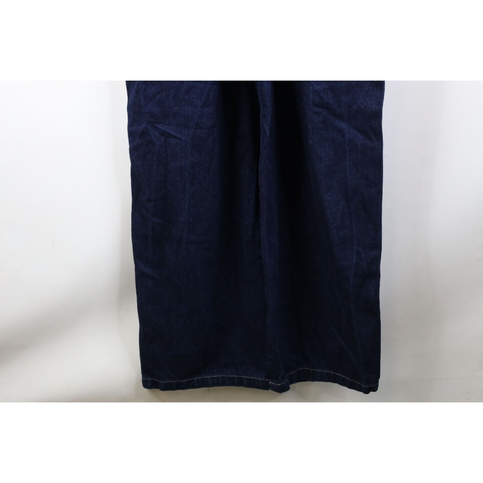 Vintage Vintage Y2K Streetwear Babydoll Wide Leg Denim Overalls Size 28" / US 6 / IT 42 - 19 Thumbnail