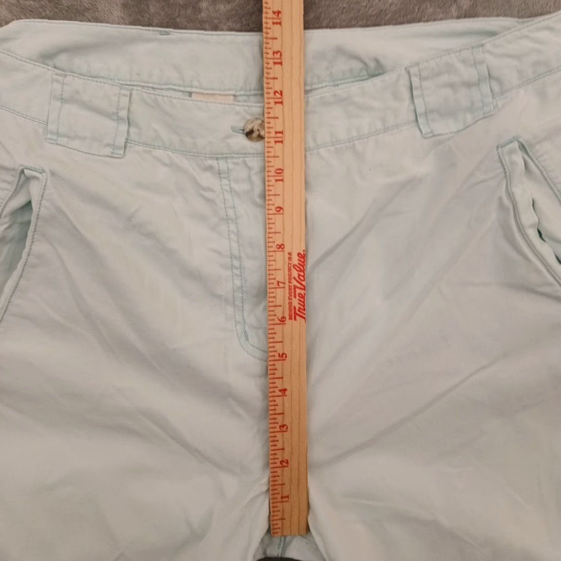 J. Jill J. Jill Cargo Pants Womens Size 16 Light Blue Cotton 35x25 High Rise Pants 16 Blue Cargo Womens Straight 25 In inseam Mens? Size 38" / US 16 / IT 52 - 3 Thumbnail
