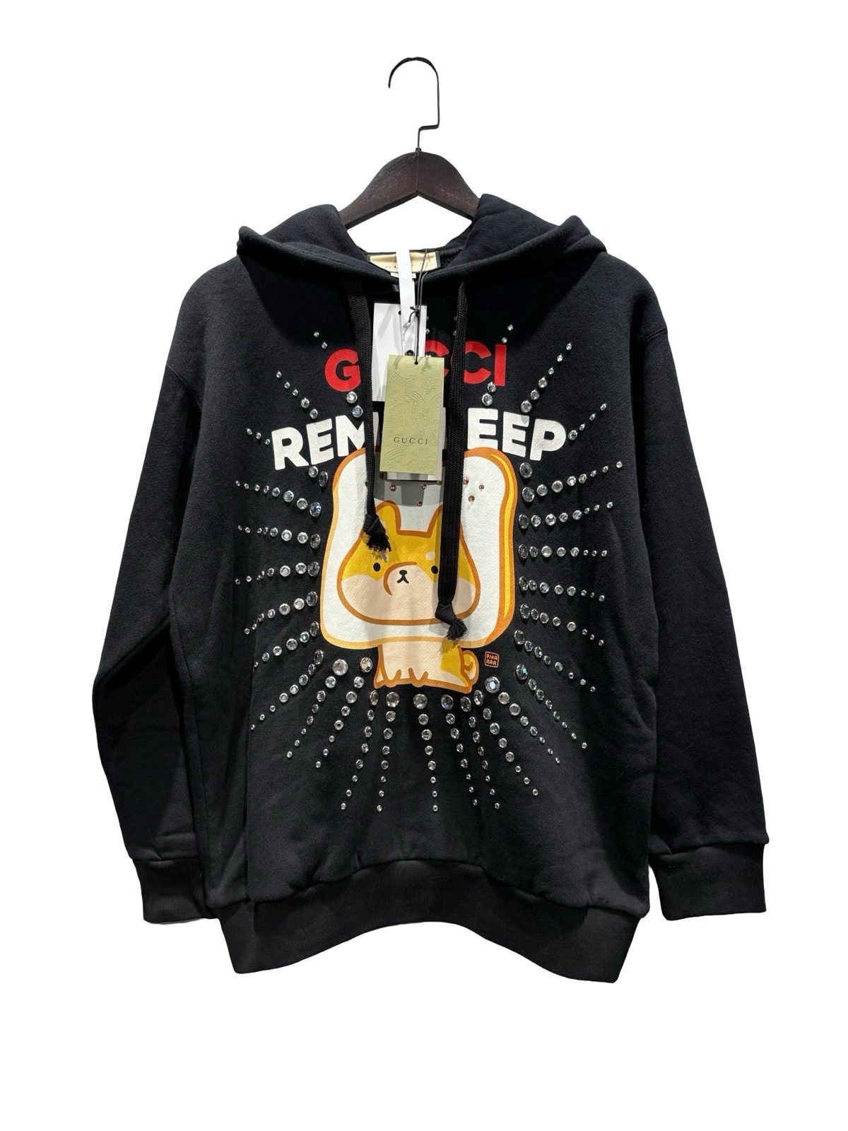 Gucci Rem Sleep cotton hooded sweatshirt