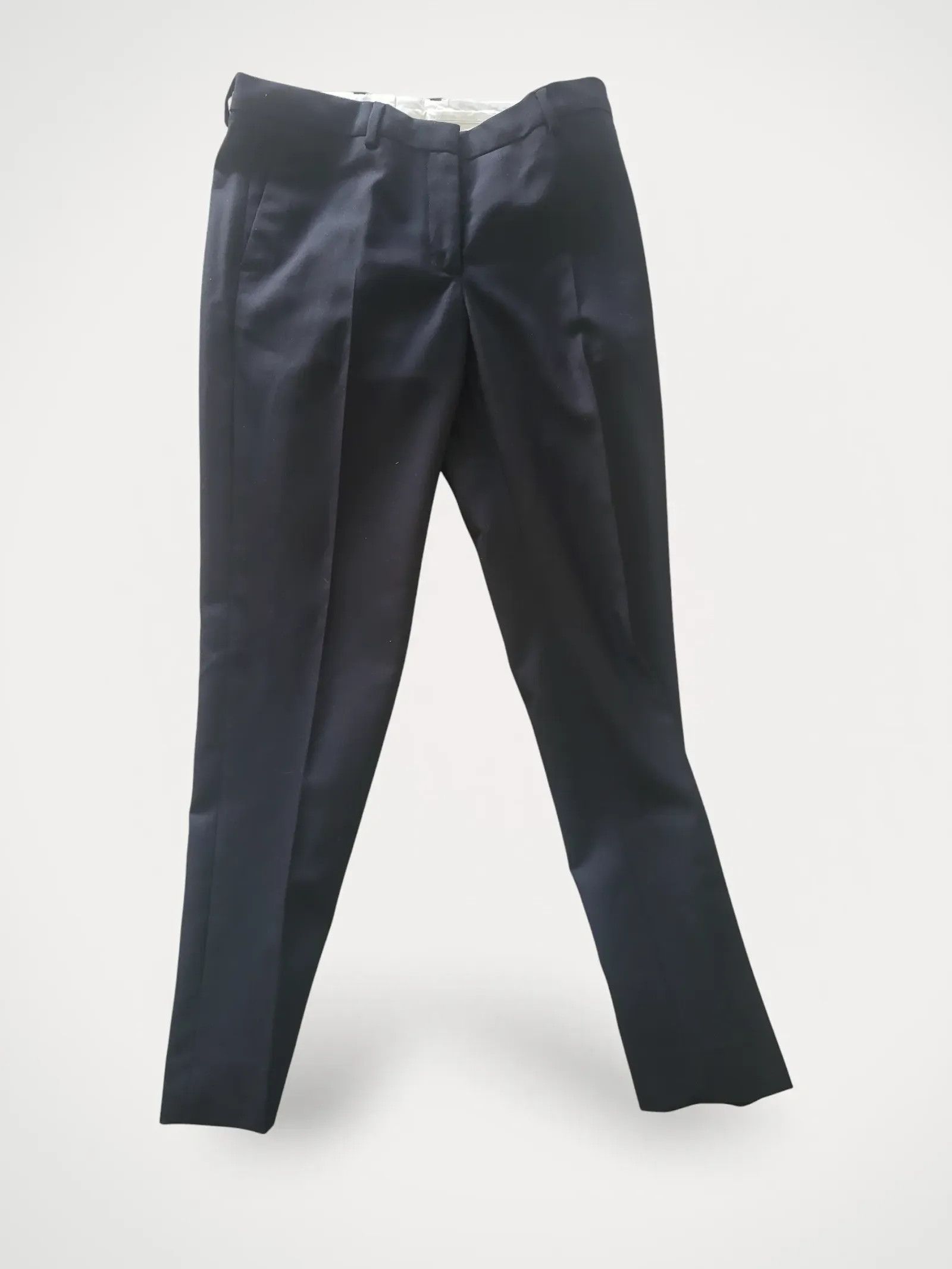 Arket Arket Tailored Wool Trousers Black Pants Size 26" / US 2 / IT 38 - 1 Thumbnail