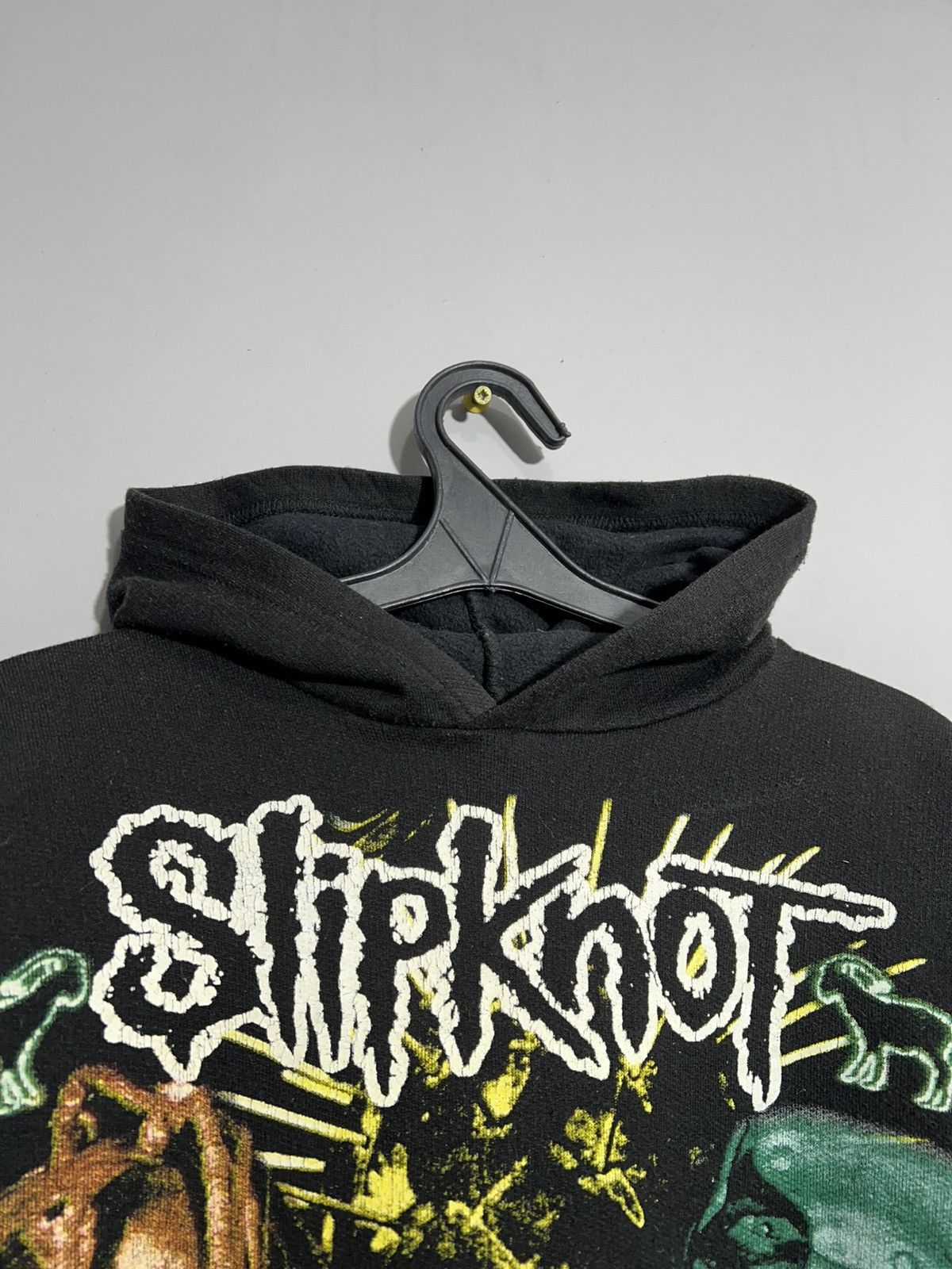 Band Tees × Slipknot × Vintage Vintage 2001 Slipknot Black Hoodie Size US L / EU 52-54 / 3 - 4 Thumbnail