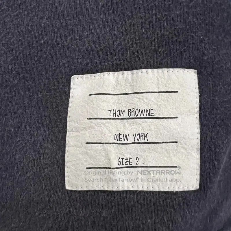 Thom Browne Thom Browne Navy Cotton Striped Shorts . Size US 30 / EU 46 - 3 Thumbnail