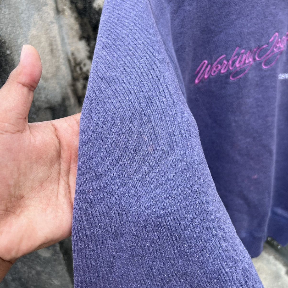 Jerzees “VINTAGE” JERZEES EMBROIDERY CREWNECK Size US M / EU 48-50 / 2 - 4 Thumbnail