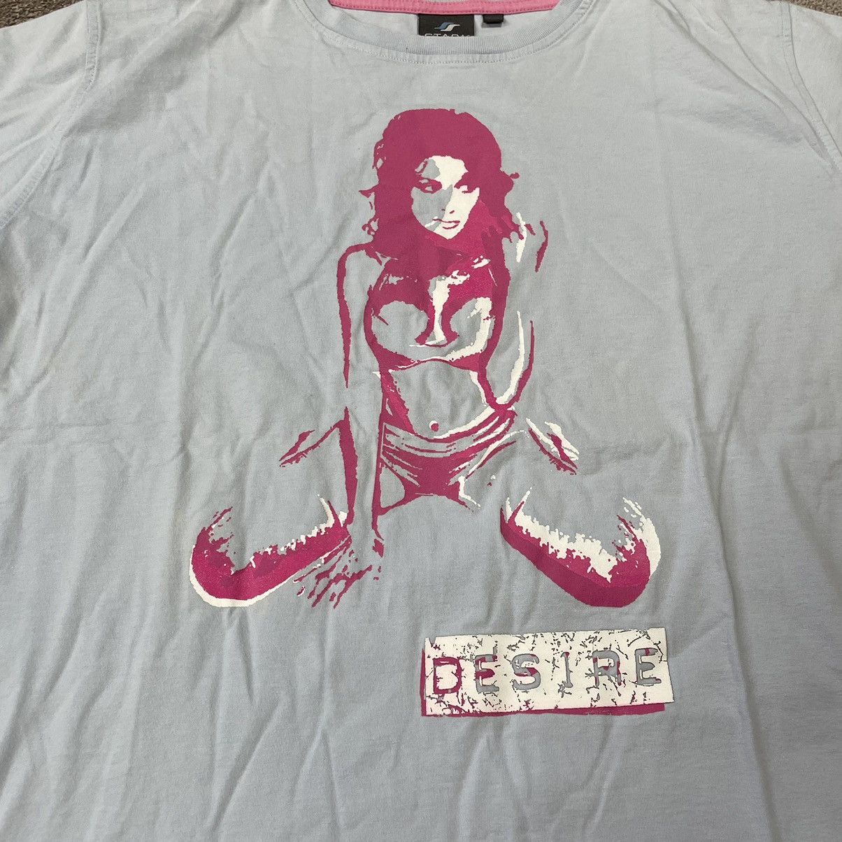 Vintage Vintage Y2K ADULT “ SEXY GIRL PORNO DESIRE “ FUNNY BuyTee Size US XL / EU 56 / 4 - 4 Thumbnail