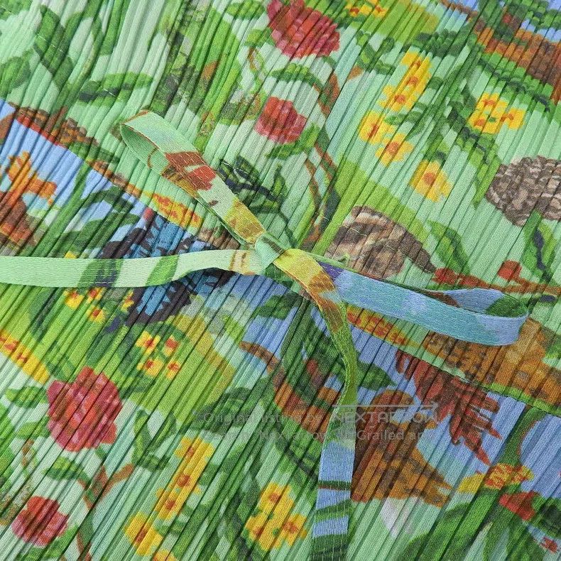 Issey Miyake Issey Miyake Green Dress Size M / US 6-8 / IT 42-44 - 6 Thumbnail