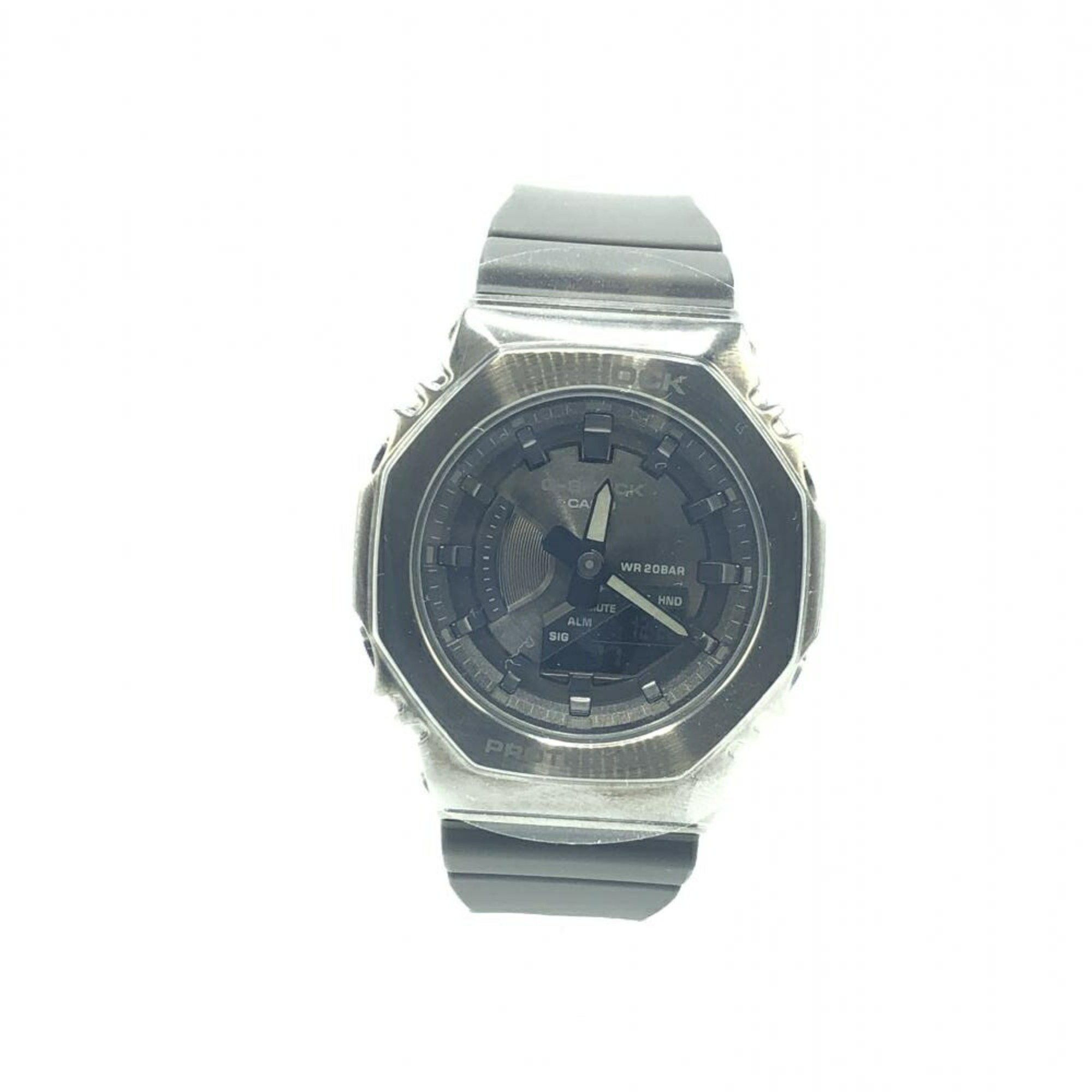 image of Casio G-Shock Watch Gm-S2100B-8Ajf Casio in Blue, Women's