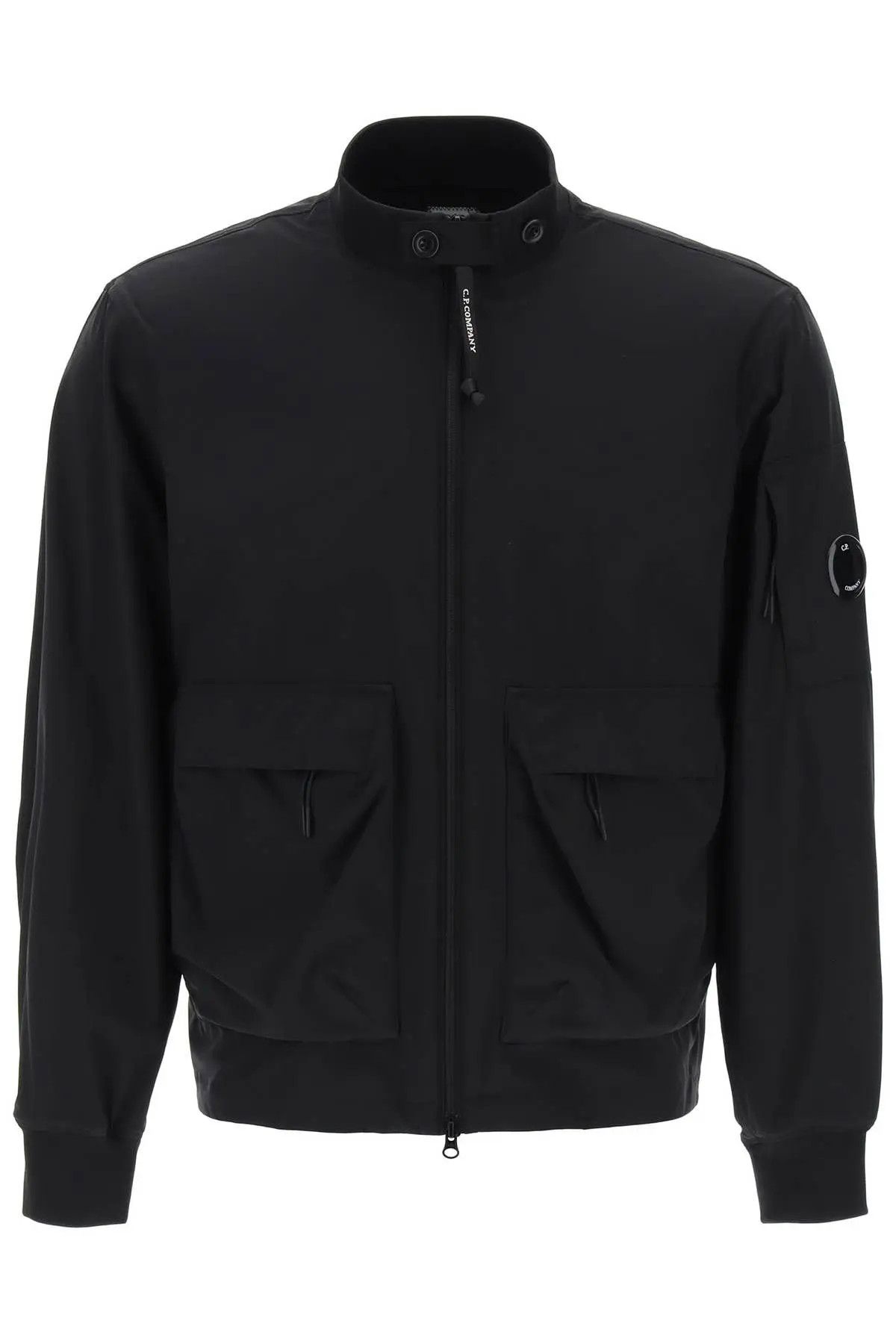 image of C P Company O1S22I1N1223 Pro-Tek Light Jacket In Black, Men's (Size Medium)