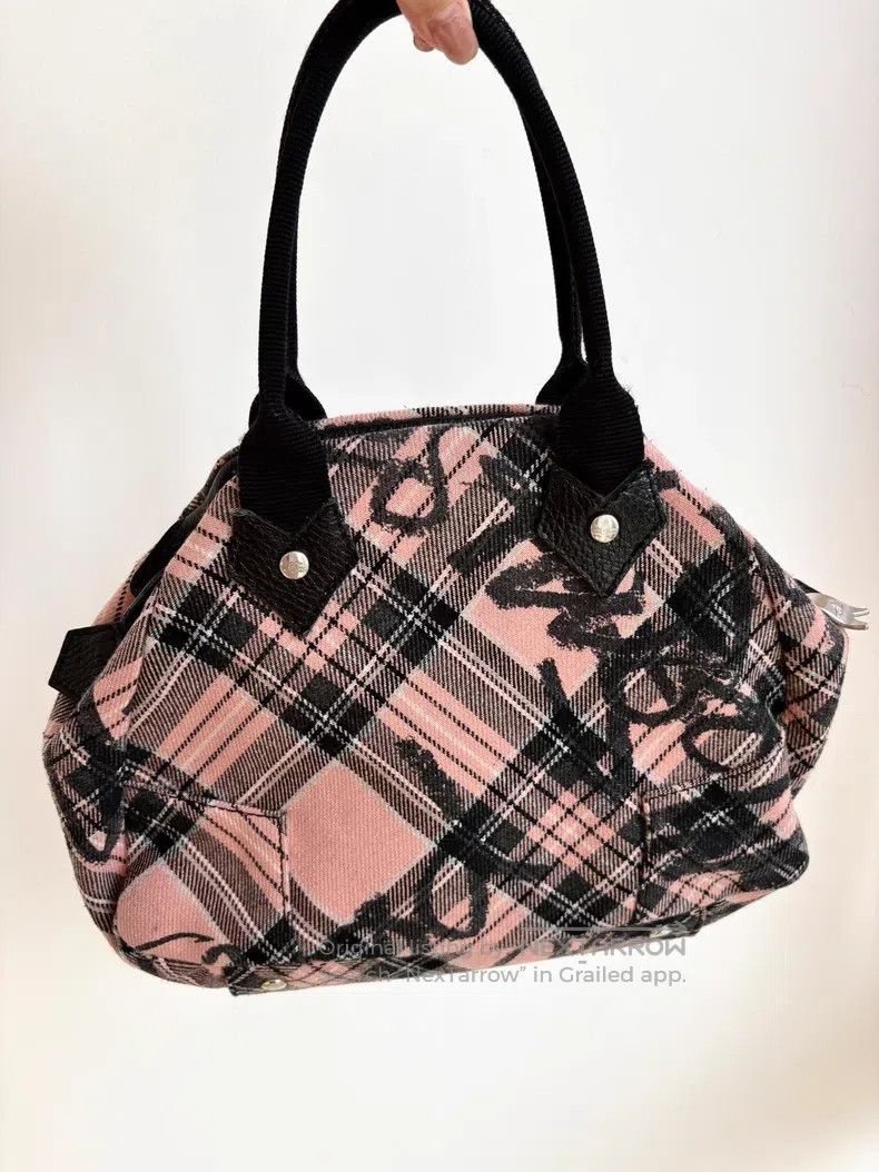 Vivienne Westwood Vivienne Westwood size os Pink Graffiti Bowling Bag Size ONE SIZE - 2 Thumbnail