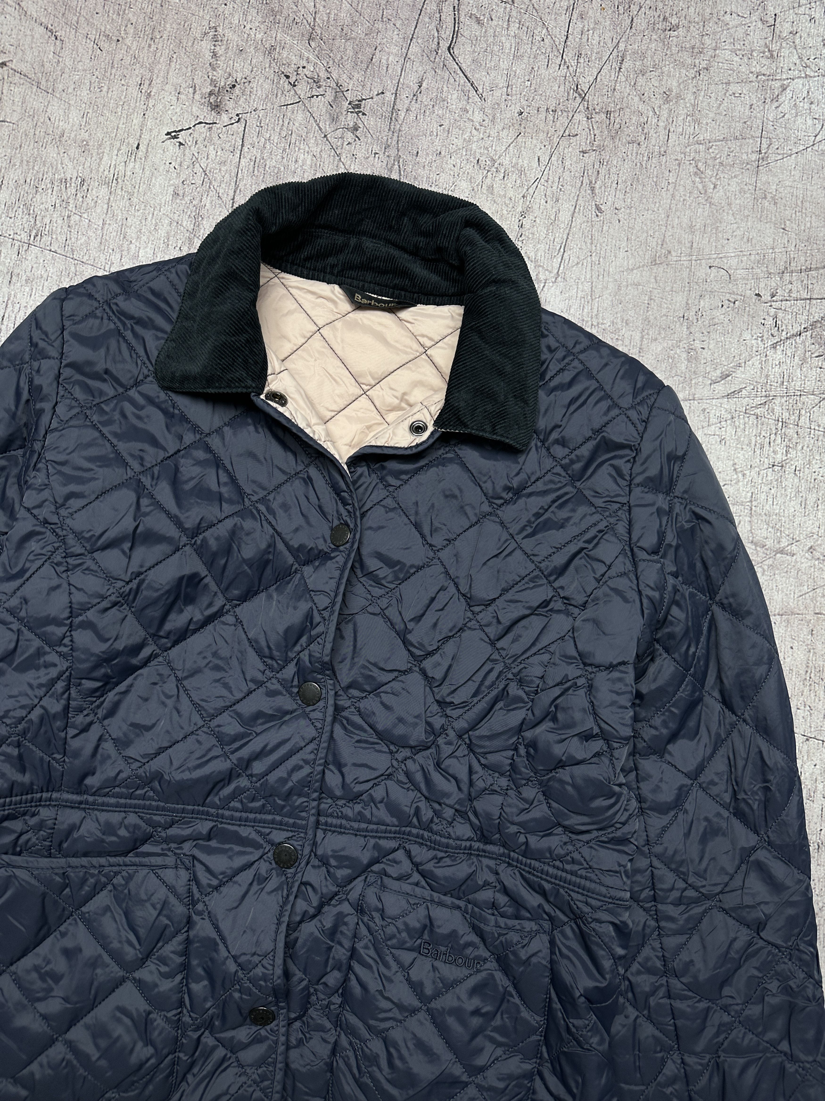Barbour Barbour Womens Deveron Quilted Jacket Size M / US 6-8 / IT 42-44 - 2 Thumbnail