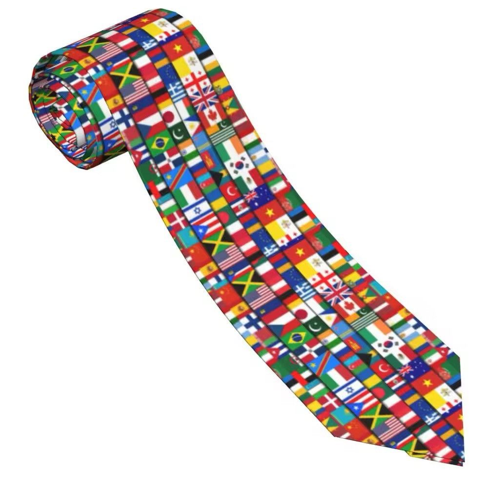 Other Neck Tie Flags Of The Countries Of The World Neckties Size ONE SIZE - 6 Thumbnail
