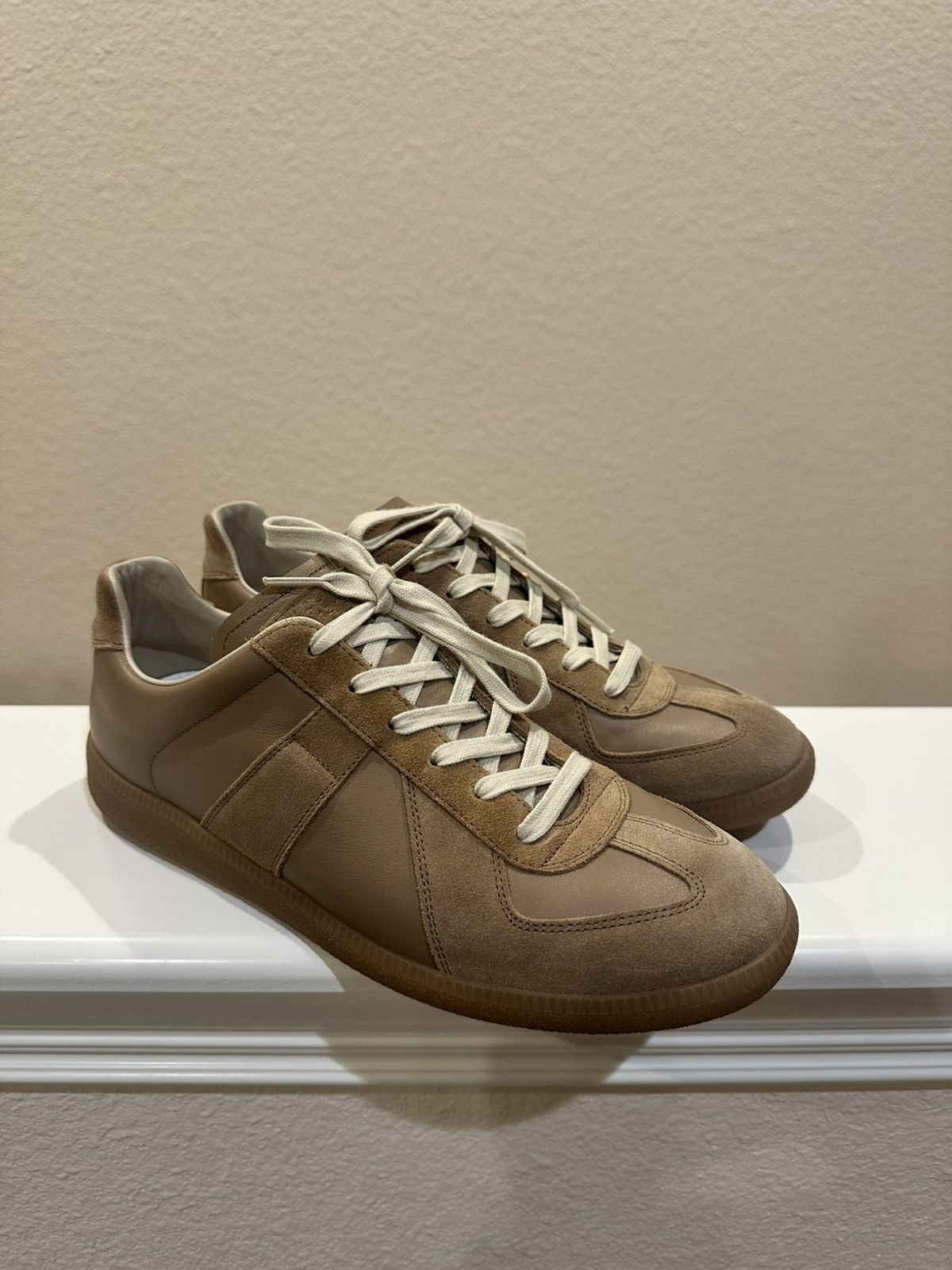 Maison Margiela　46 Maison Margiela Future High Black Leather (46eu/us12