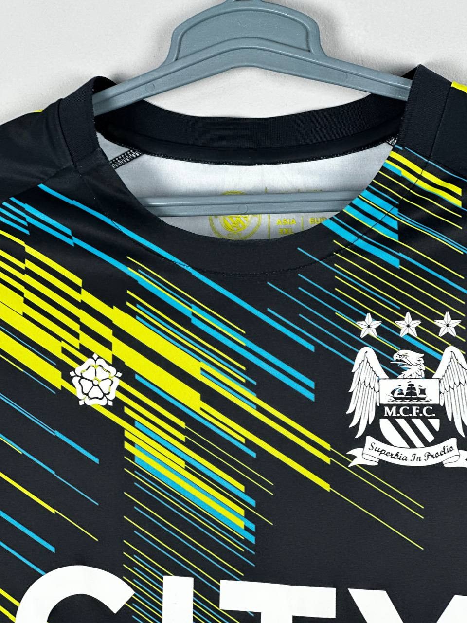 Nike MANCHESTER CITY Soccer Football New Season Jersey Size US XXL / EU 58 / 5 - 5 Thumbnail