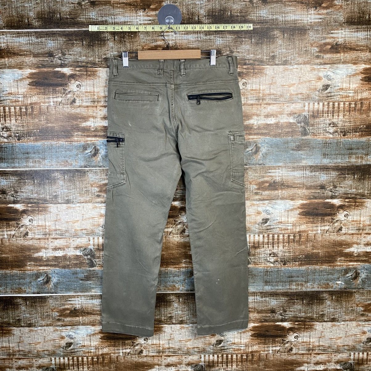 Japanese Brand DL Scot Inc Green Cargo Multipocket Pants #C1221 Size US 32 / EU 48 - 16 Thumbnail
