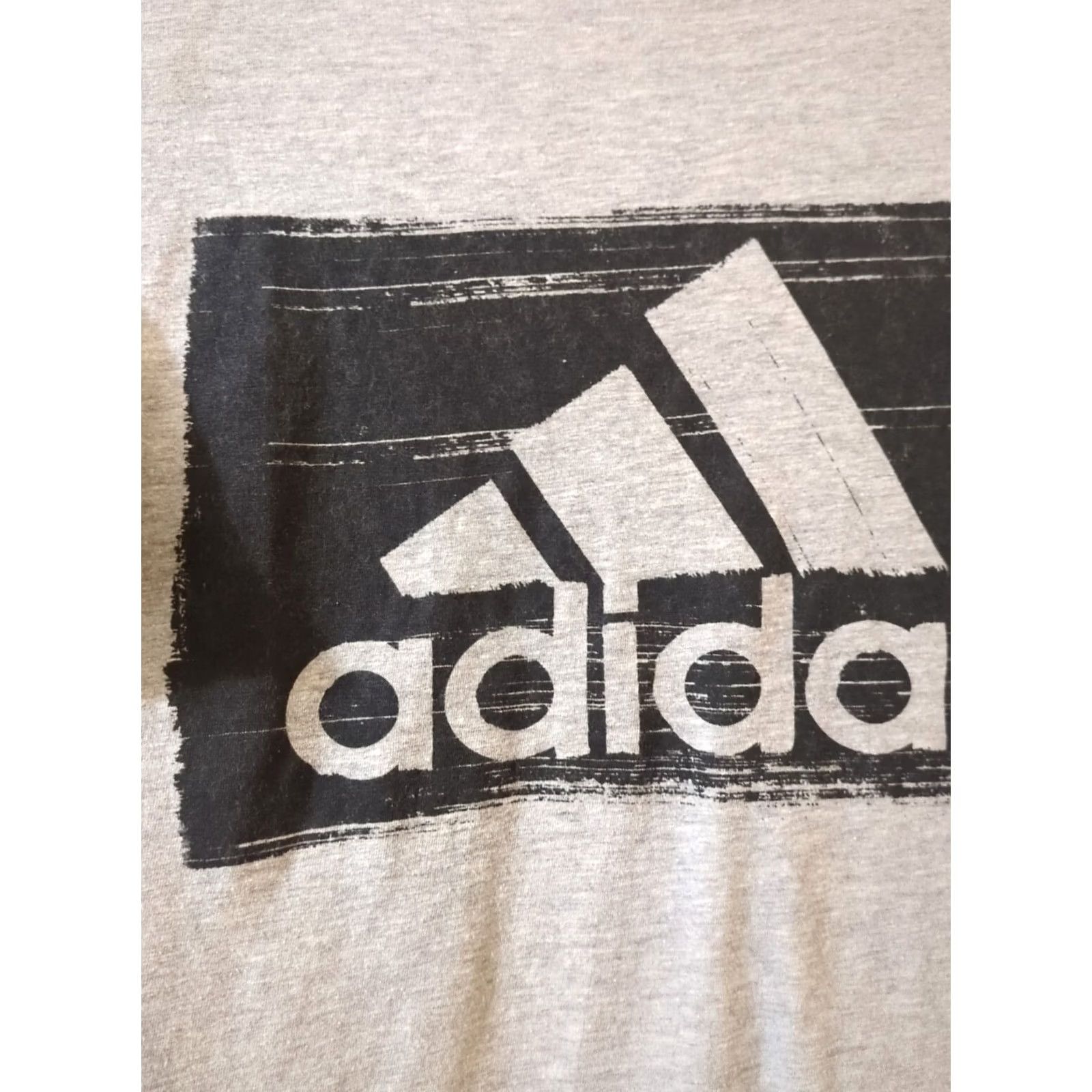 Adidas Adidas T-Shirt Amplifier Tee Men L Gray Short Sleeve Cotton Shirt Size US L / EU 52-54 / 3 - 2 Thumbnail
