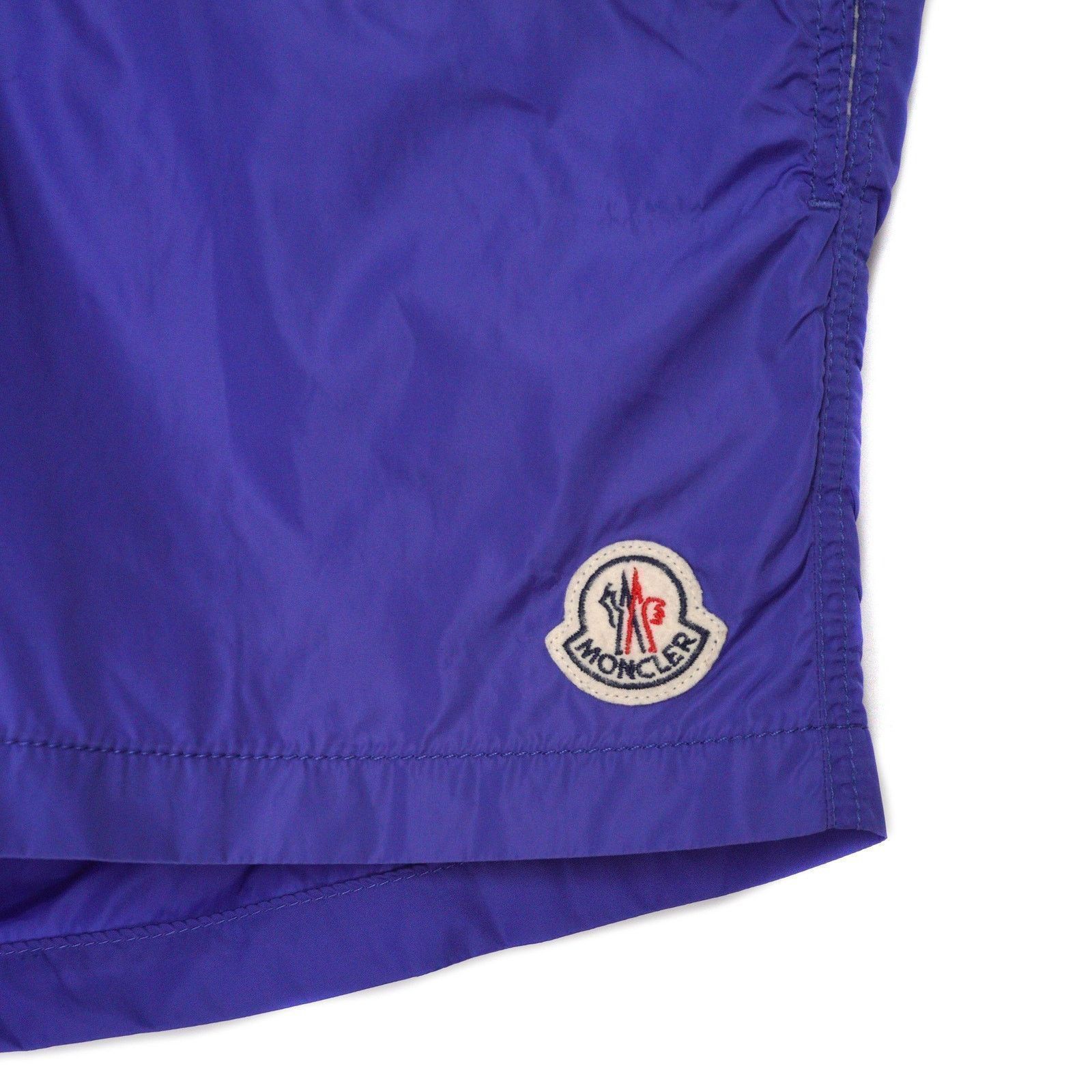 Moncler Moncler Solid Two Tone Nylon Logo Boxer Mare Swim Shorts Size US 32 / EU 48 - 3 Thumbnail