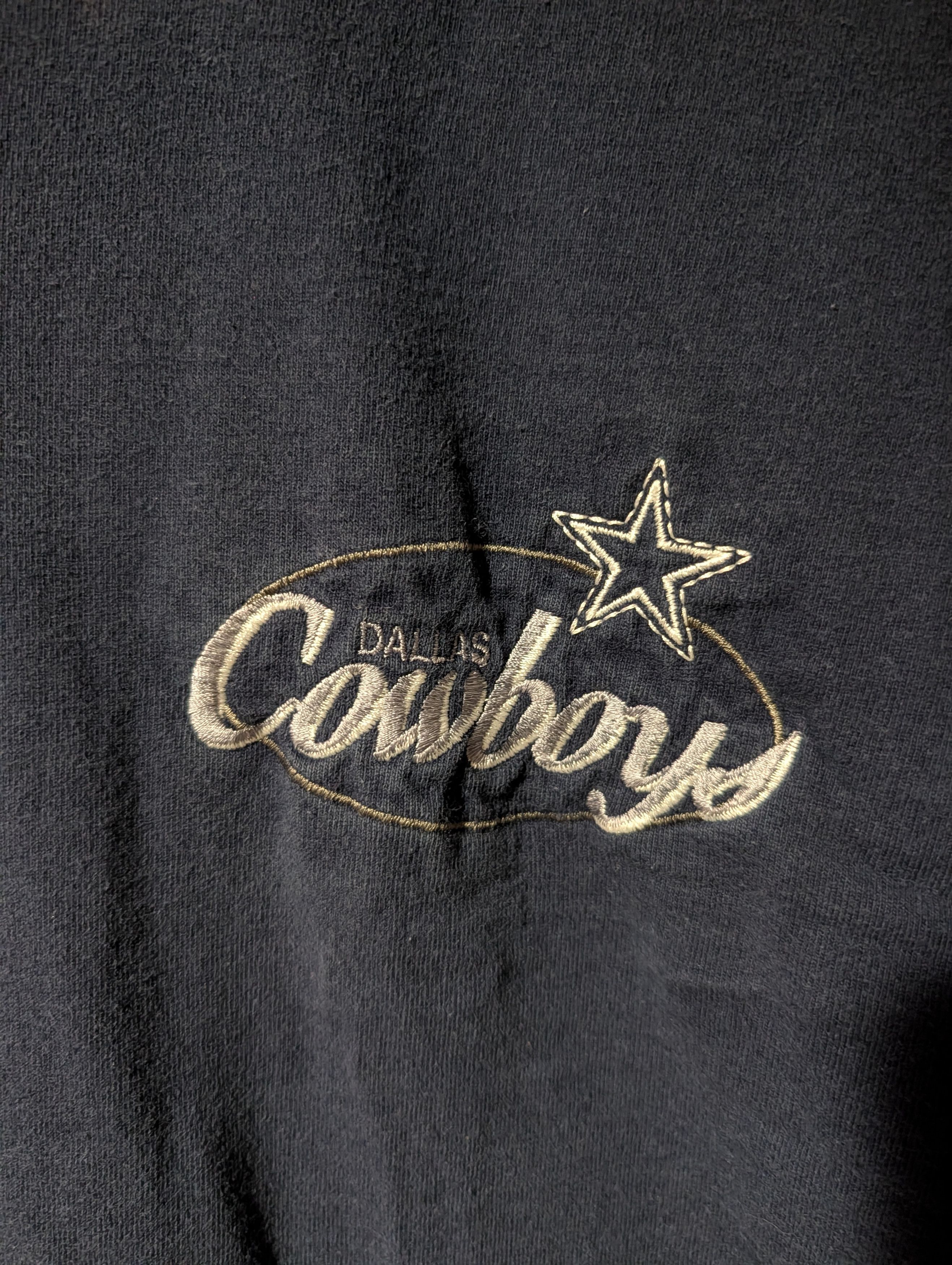 NFL Dallas Cowboys NFL Embroidered Logo T-Shirt Football Sports Size US XL / EU 56 / 4 - 2 Thumbnail