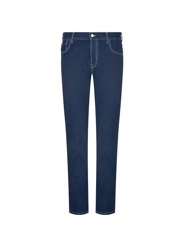 Gucci o1loc1c1225 789232 Lasered Tapered Denim Pant in Navy Size US 30 / EU 46 - 1 Thumbnail