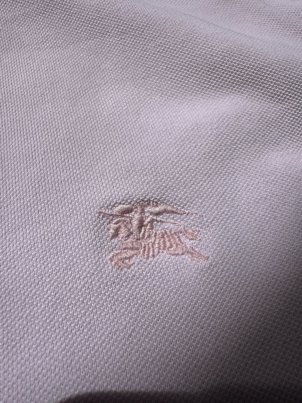 Burberry × Vintage Vintage BURBERRY Polo Shirt Tee Y2K Size US XL / EU 56 / 4 - 4 Thumbnail