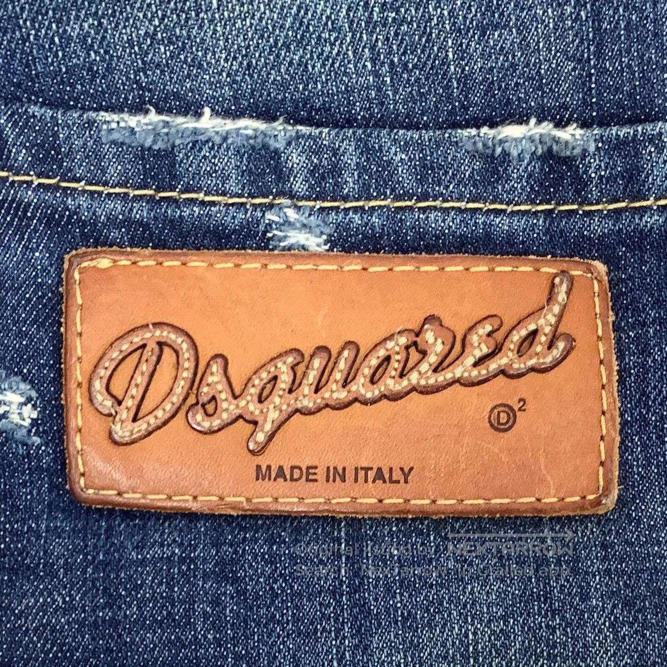 Dsquared2 Dsquared2 Distressed Cotton Denim Pants. Size US 26 / EU 42 - 6 Thumbnail