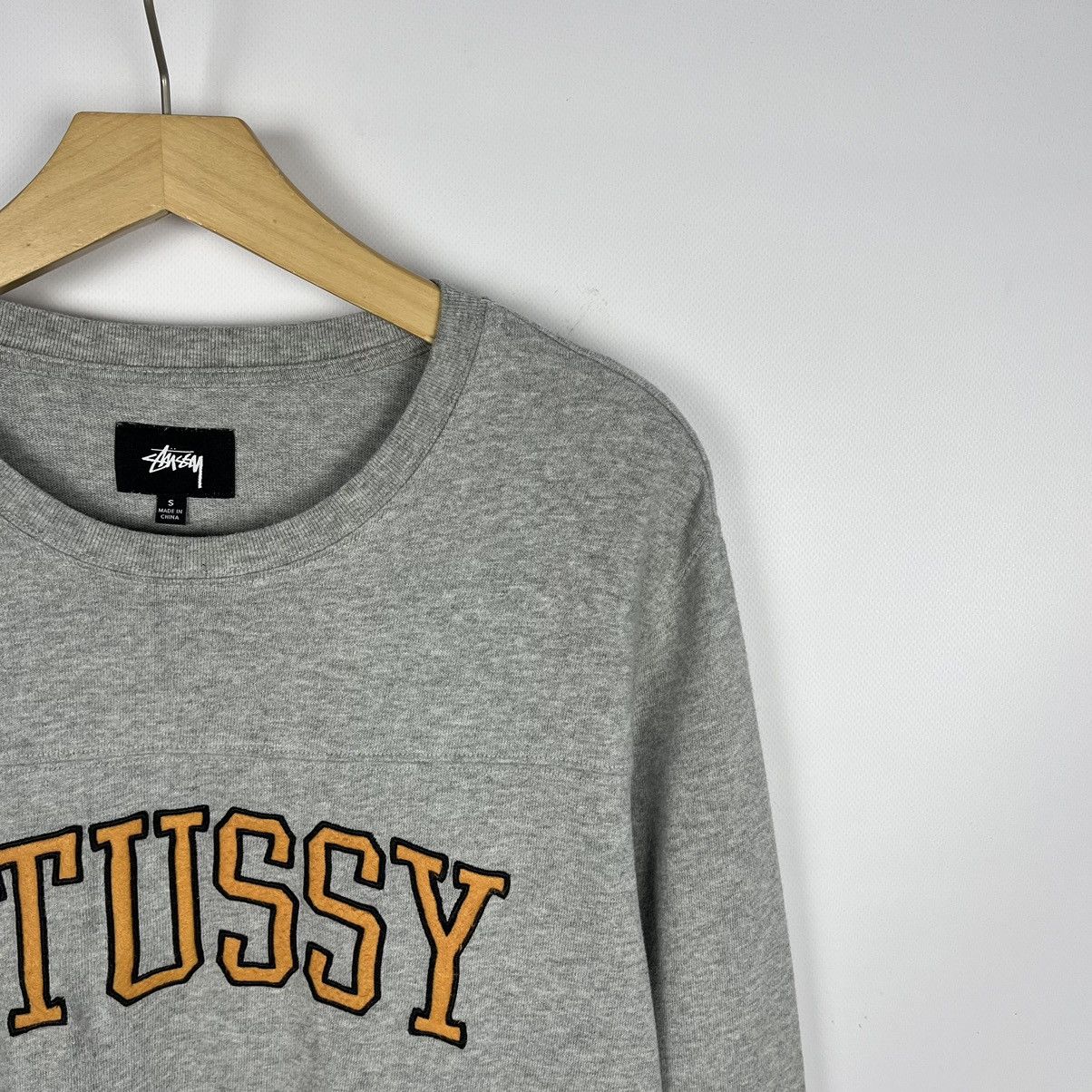 Stussy × Vintage Vintage Stussy big logo longsleeve 90’s Size US S / EU 44-46 / 1 - 3 Thumbnail