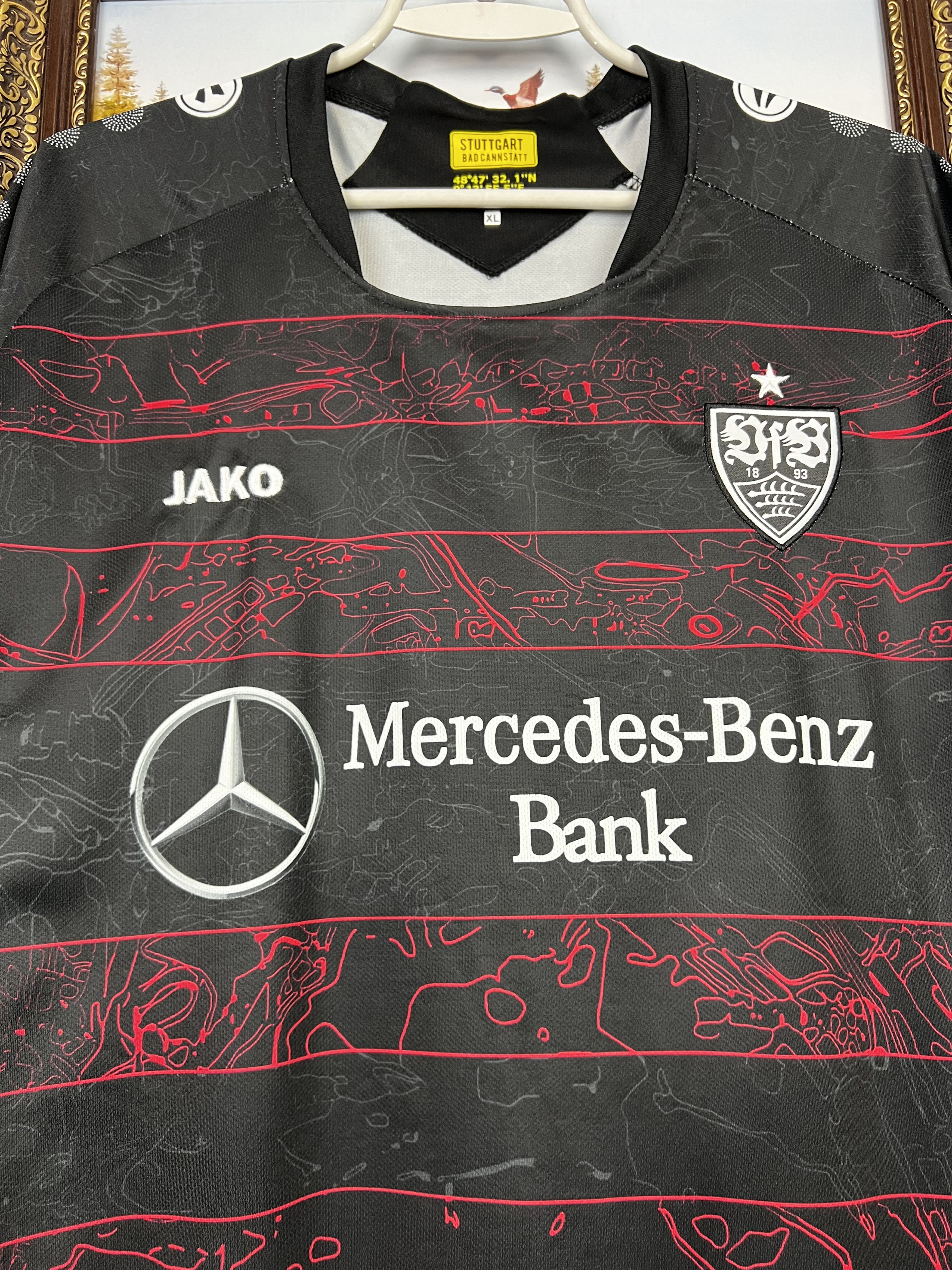 Stuttgart 2020 Jako Football Shirt #9 Kalajdzic Soccer Tee