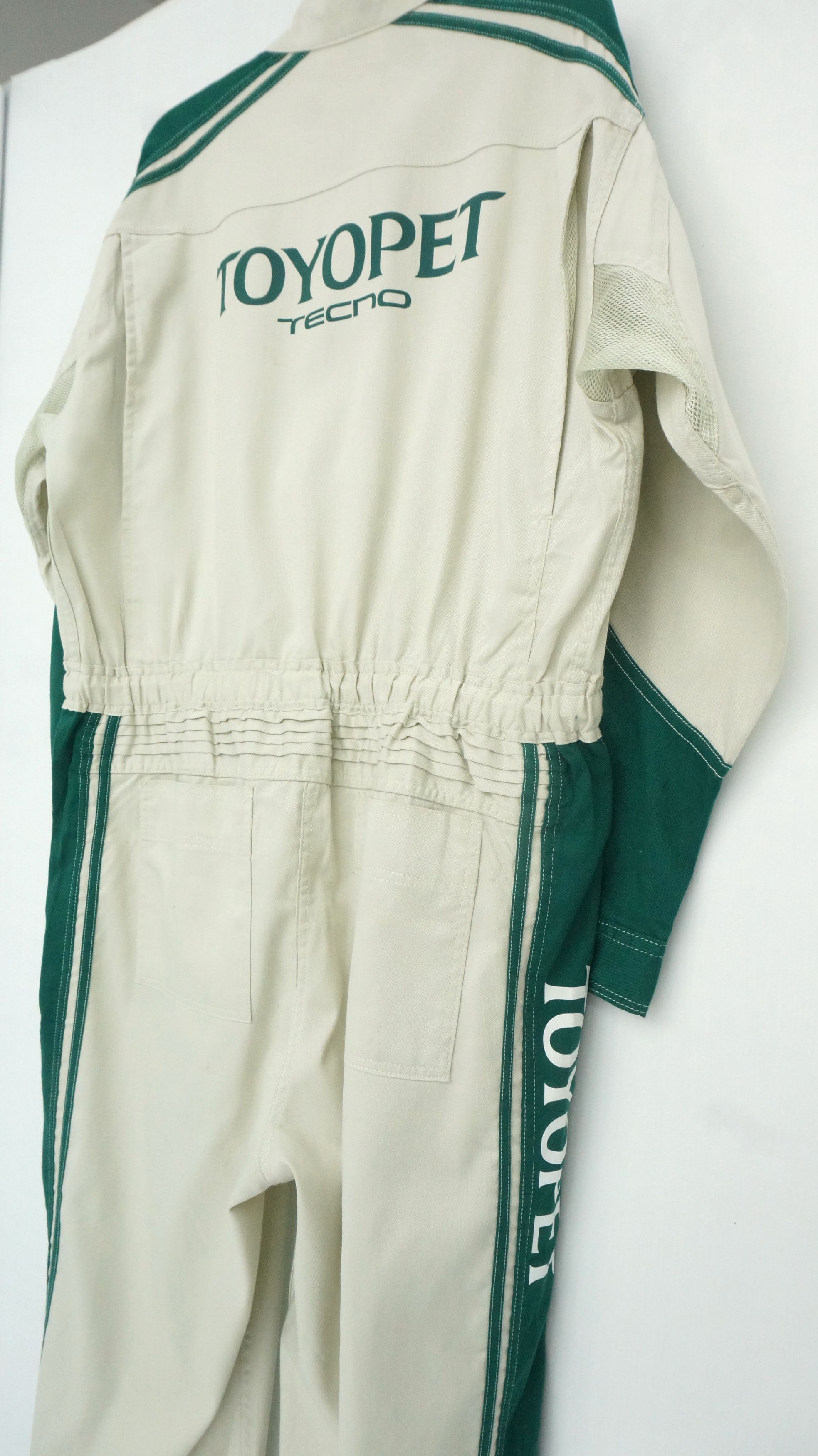 Japanese Brand Vintage TOYOTA TOYOPET TECNO Coverall Size US 37 - 4 Thumbnail