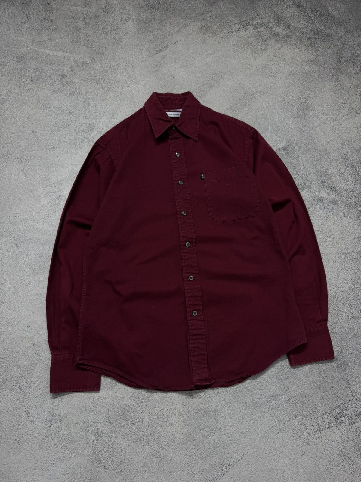 Saint Laurent Paris Vintage Y2k Yves Saint Laurent YSL Oxford Shirt 00’s Size US M / EU 48-50 / 2 - 5 Thumbnail