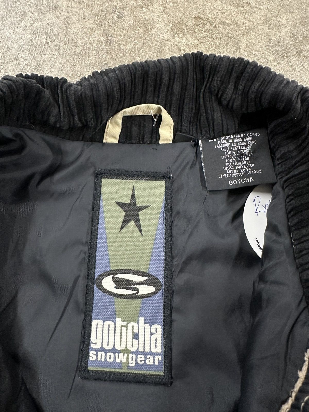 Gotcha Vintage 90s Gotcha Snowgear Corduroy Trench Chore Jacket Size US XL / EU 56 / 4 - 16 Thumbnail