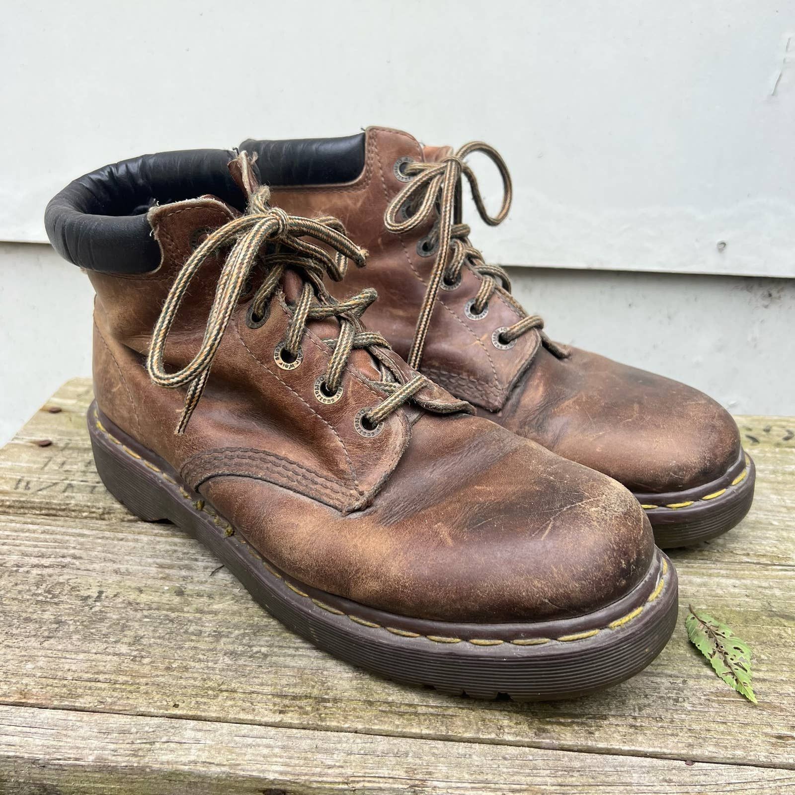 Chaussures Dr. Martens Made In England - Occasion, Marron, Taille US 8 Homme, Style Oxford