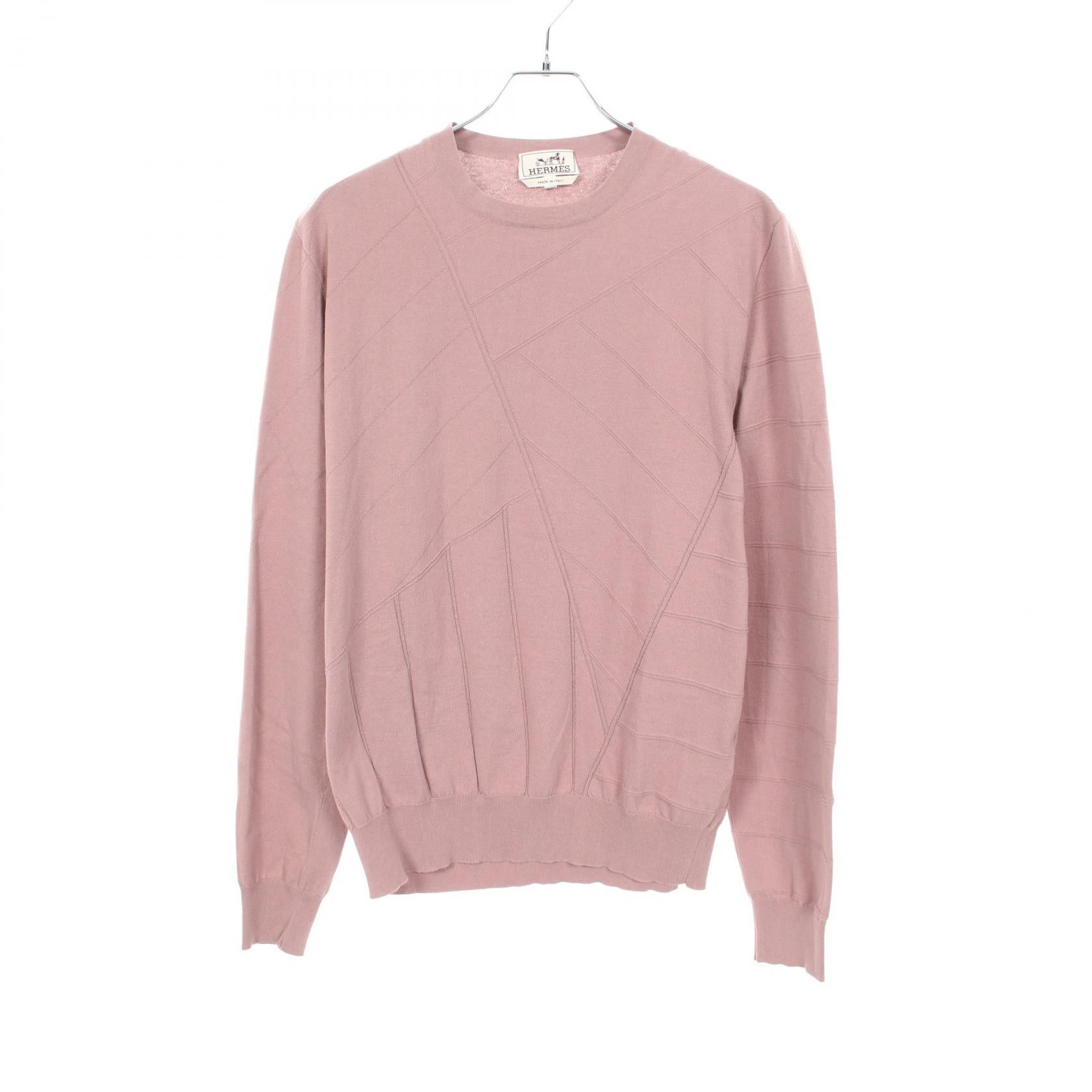 Hermes Hermes Hermes Cotton Knit Top Textile Tops DUTY FREE for USA Size ONE SIZE - 1 Thumbnail