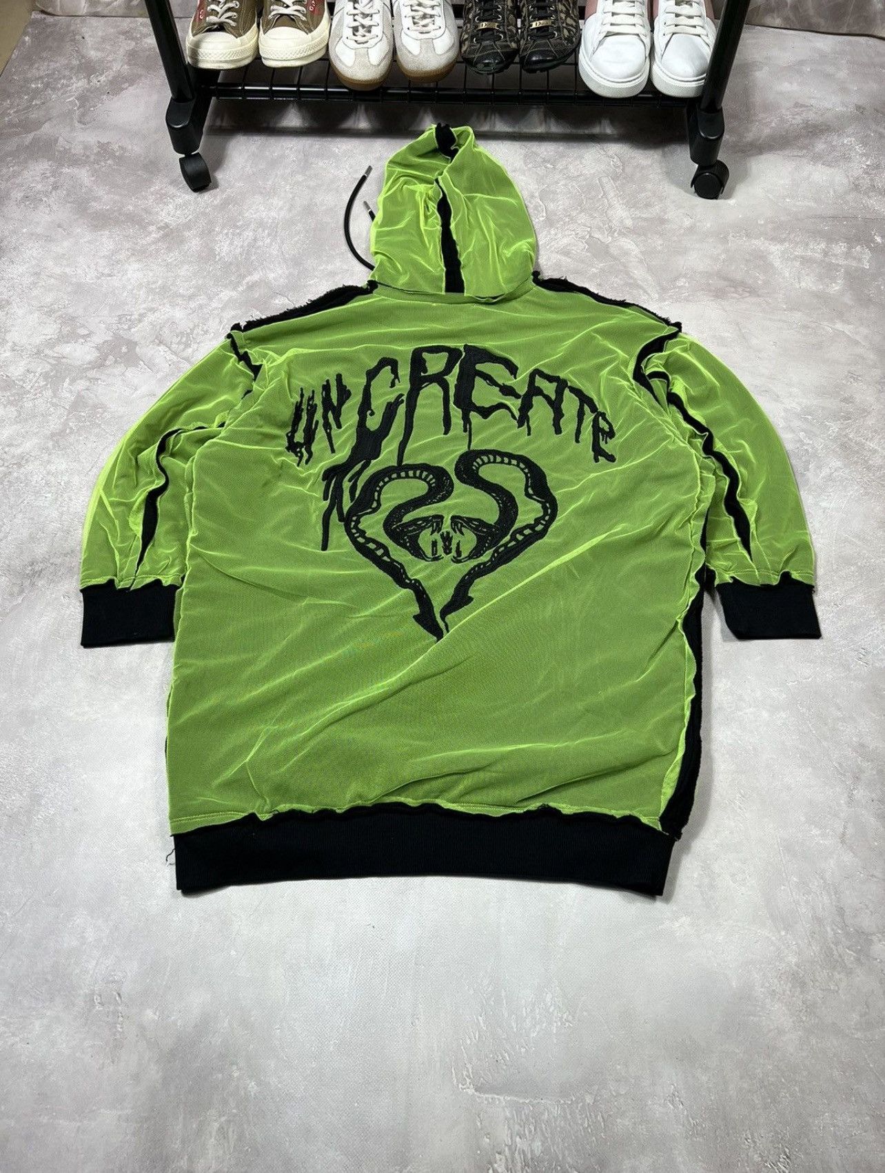Diesel Vintage Diesel "Uncreate" Y2k Baggy Hoodie Size US S / EU 44-46 / 1 - 2 Thumbnail