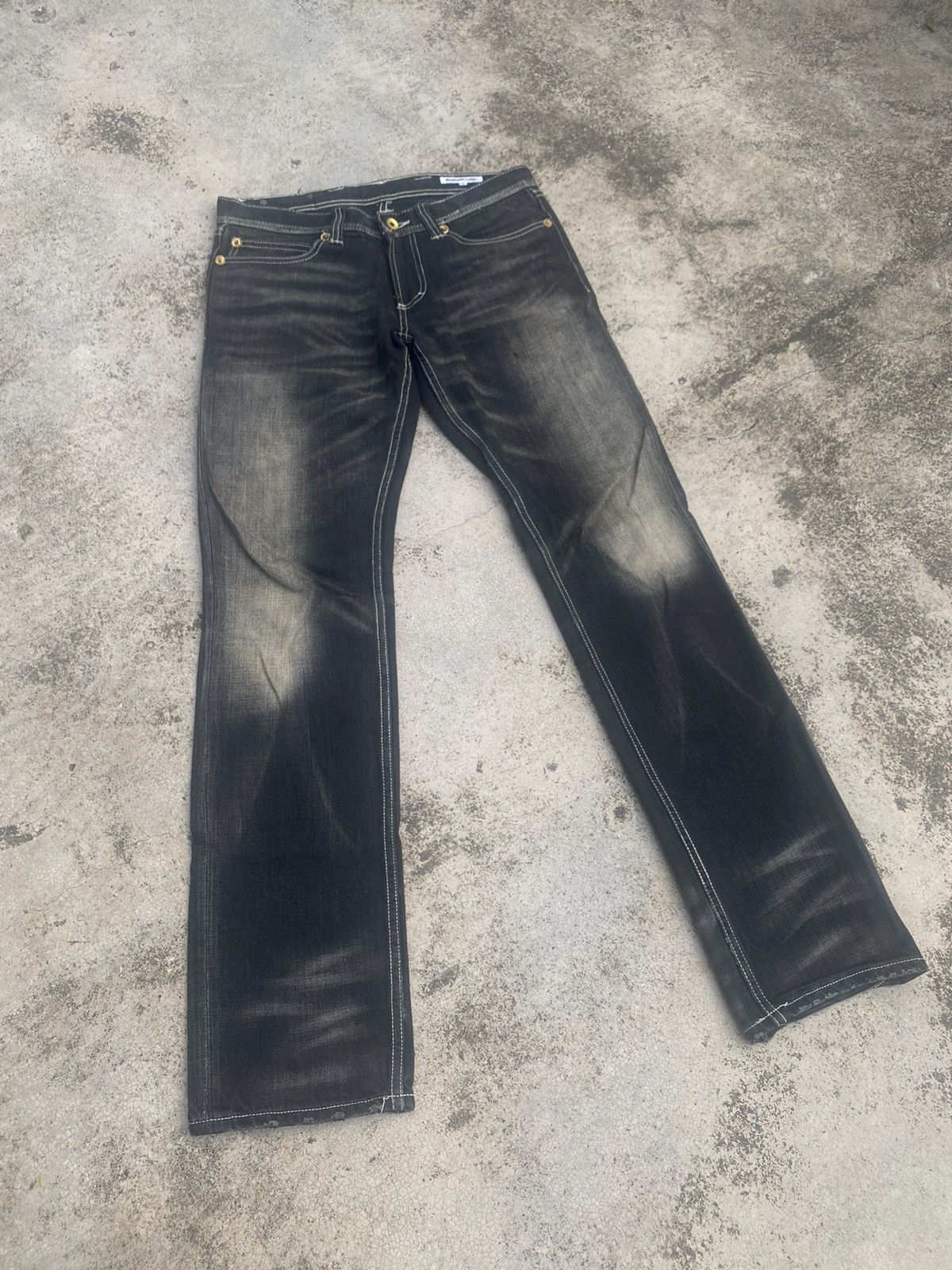 Japanese Brand Japanese Brand Semantic Design Clawmark Straightcut Denim Size US 32 / EU 48 - 14 Thumbnail