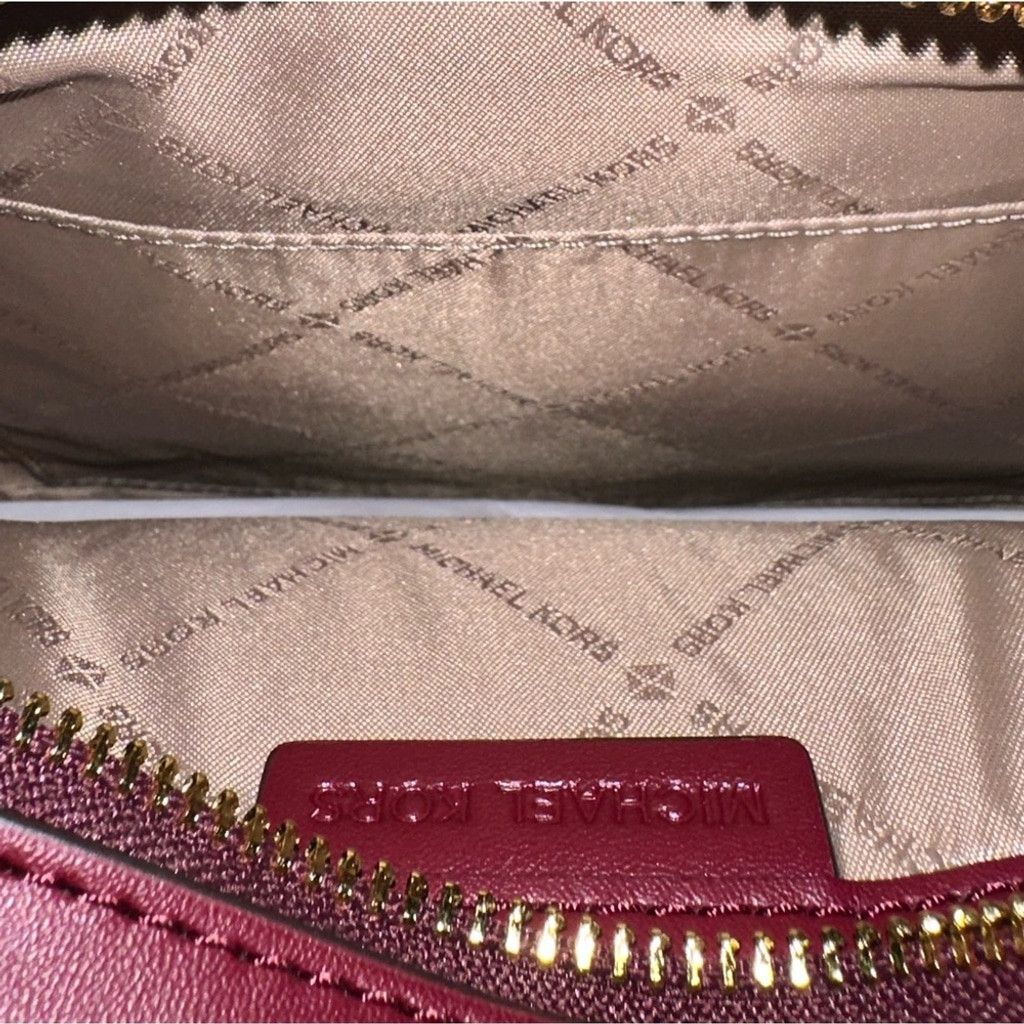 Michael Kors Michael Kors Jet Set Lg Crossbody Mulberry Multi Sig Logo Size ONE SIZE - 9 Thumbnail