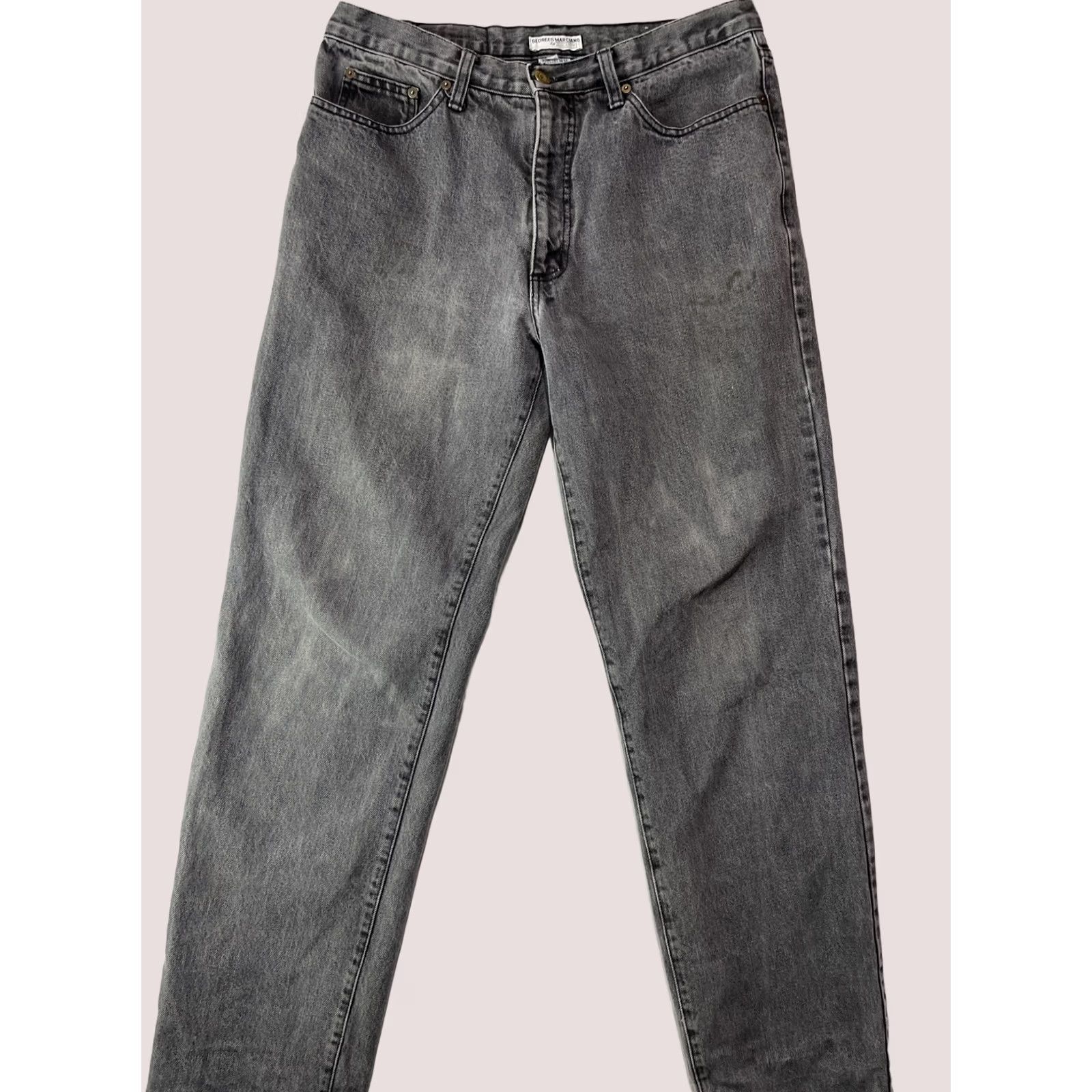 Guess VINTAGE GUESS Jeans Mens 36 Fits 32x33 Denim Black 80s 90s USA 5-Pocket Mens Jeans Size US 36 / EU 52 - 1 Thumbnail